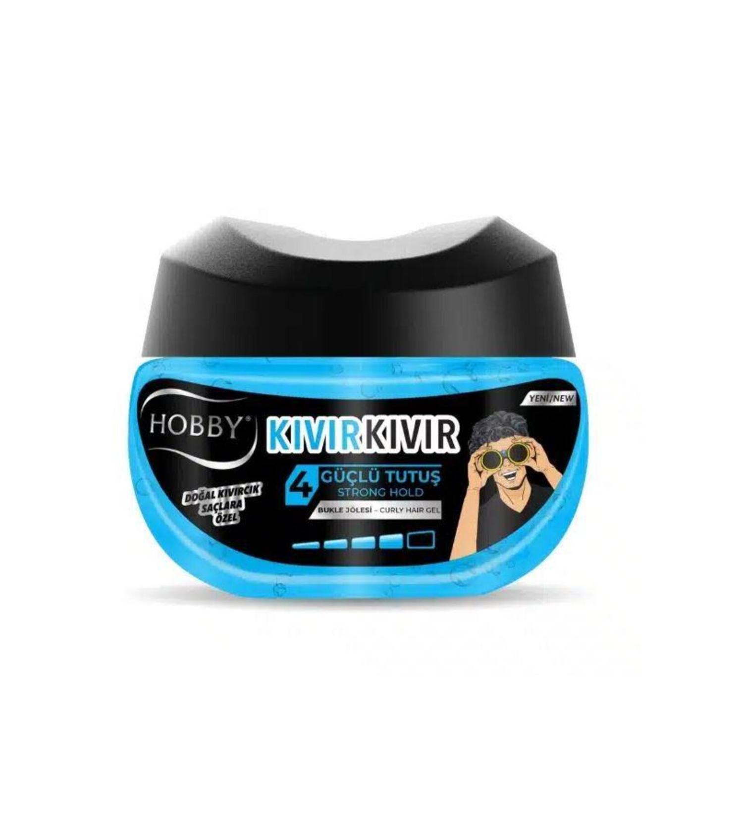 Hobby Men's Curly Hair Gel 250 ml