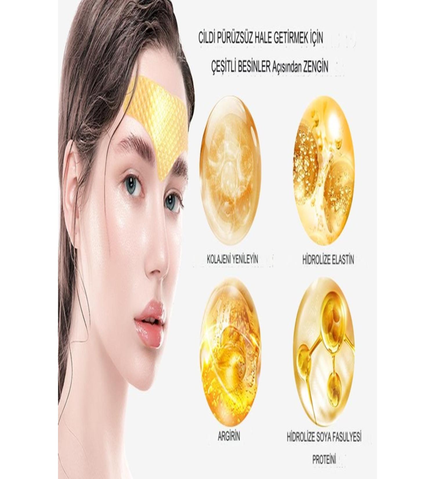 Uniquem Forehead and Eyebrow Area Collagen Mask T Mask Open Area Abundant Collagen Support Mask XLM9117 - Buy Online on GoSupps.com