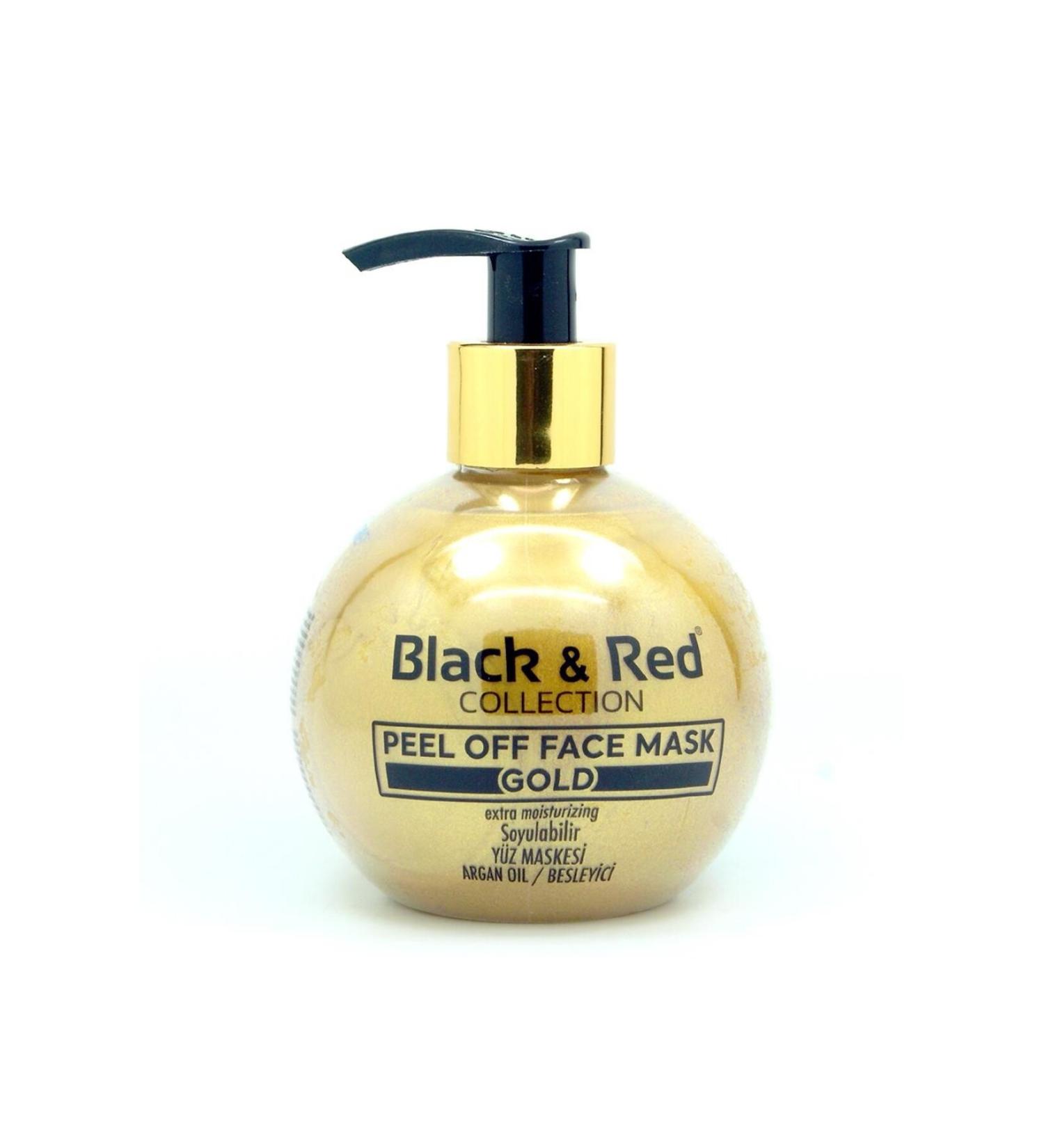 Black Red Gold Face Mask 250ml. Peelable Type