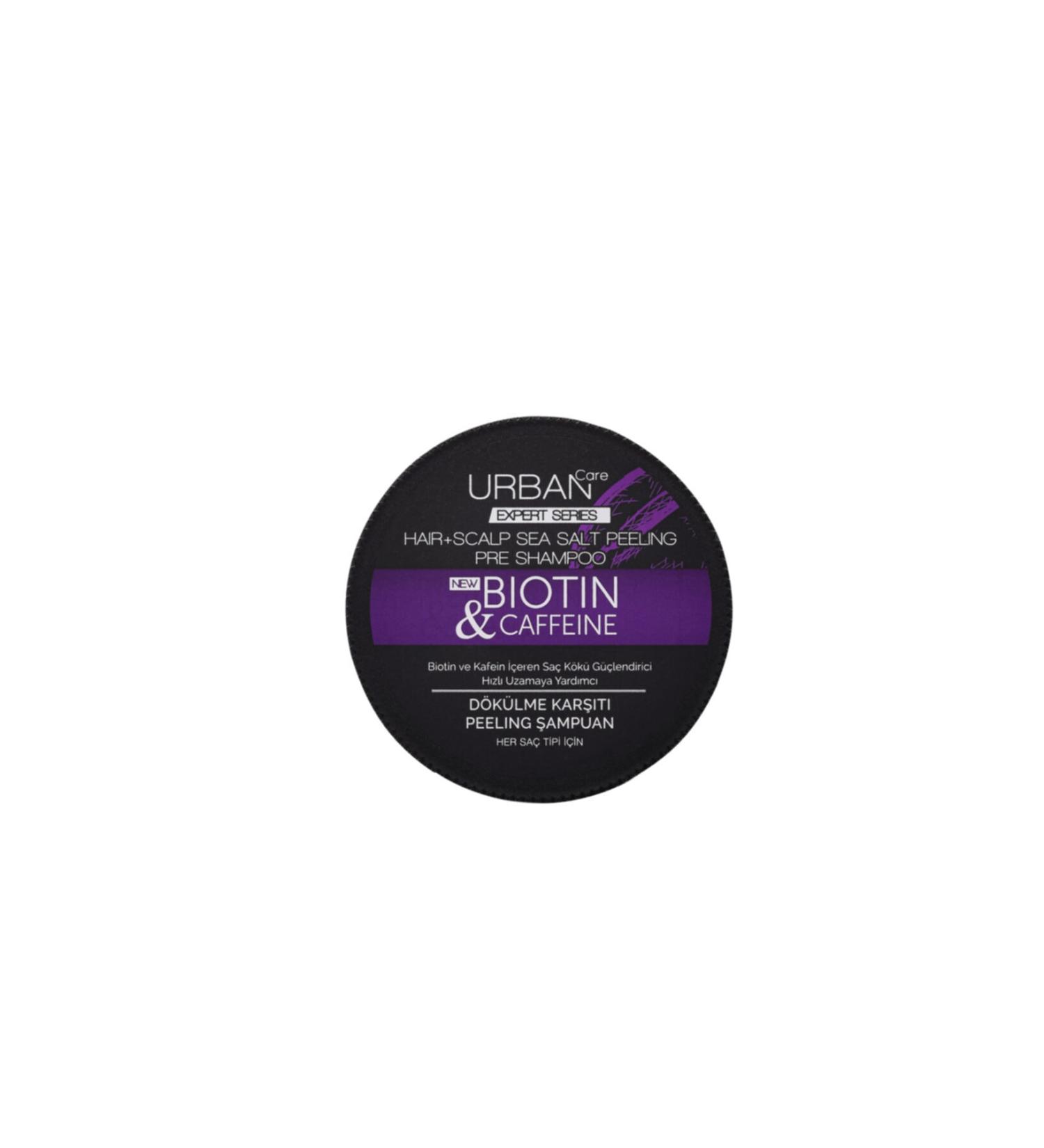 Urban Care Expert Series Biotin & Caffeine Peeling Shampoo 200 gr