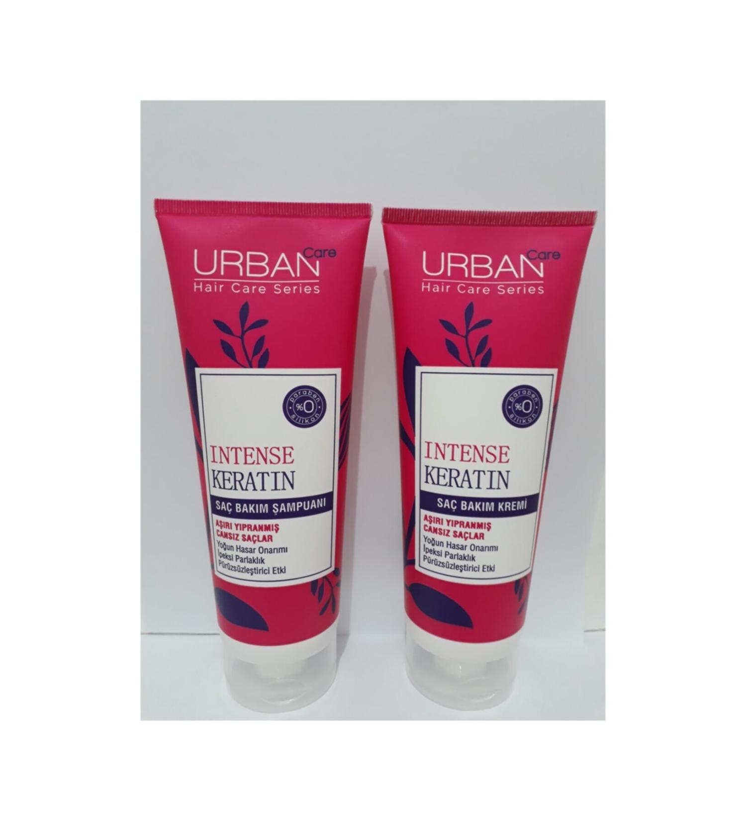 Urban Care Intense Keratin Shampoo+Conditioner 2-Piece Set