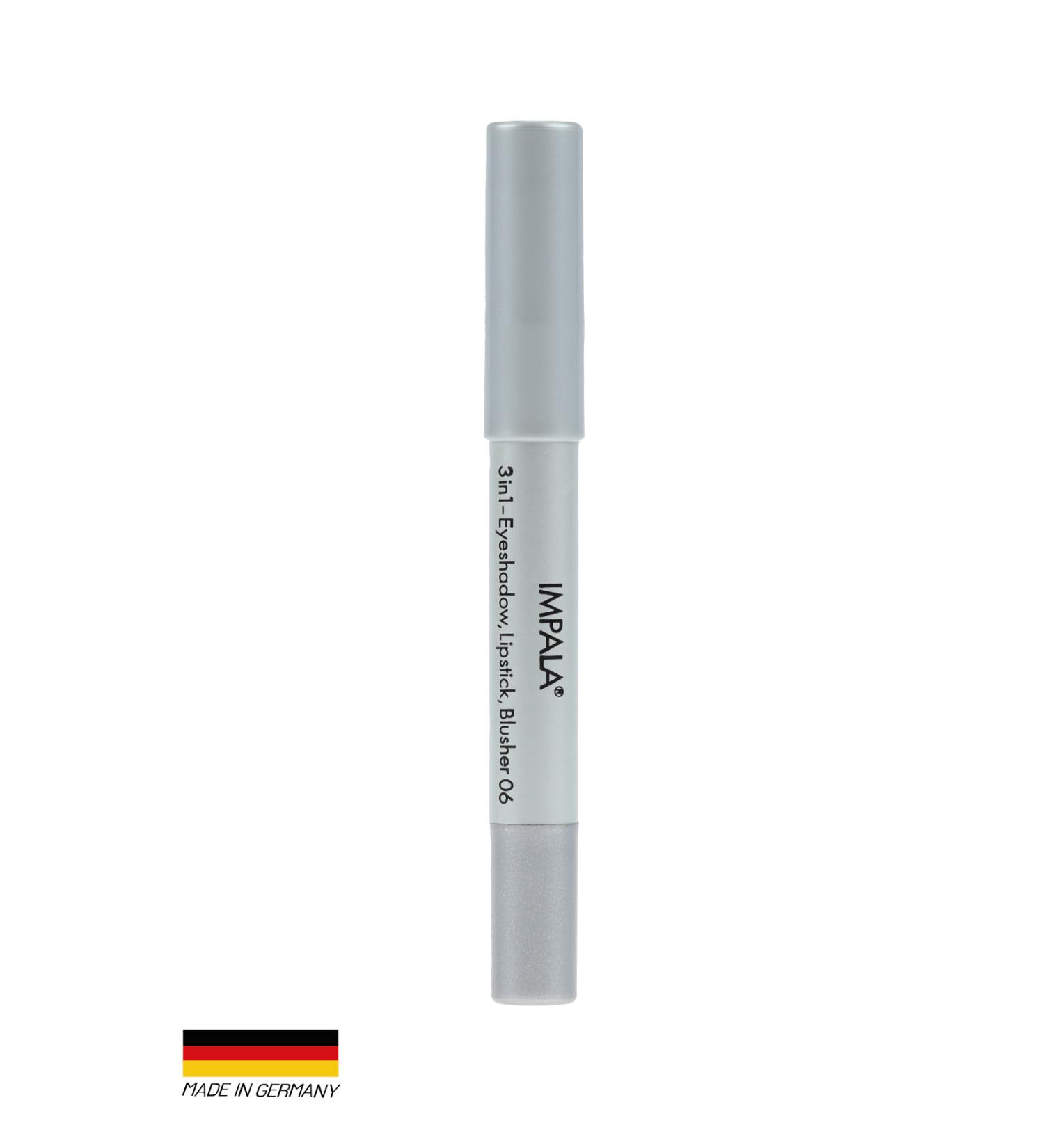 IMPALA 3 in 1 Pencil - Eyeshadow Lipstick Blush No 06