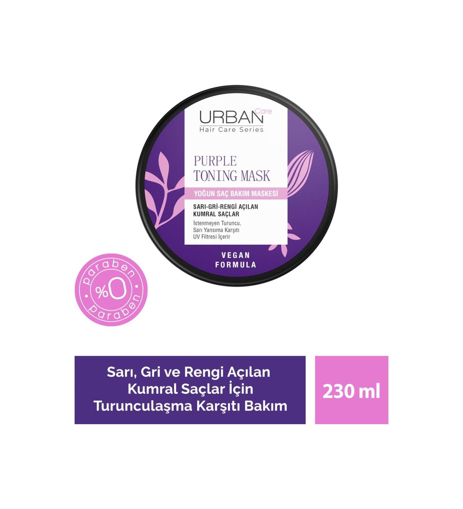 Urban Care Purple Toning Mask Intensive Hair Care Mask 230 ml