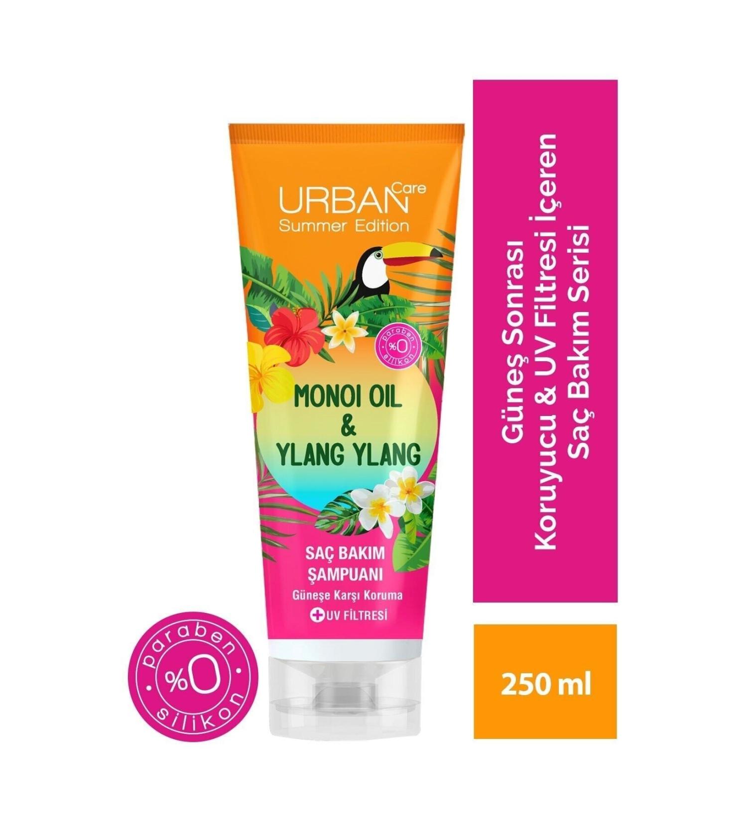 Urban Care SUMMER-MONOI OILY & YLANG SUN PROTECTIVE HAIR CARE SHAMPOO 250 ML GKHAIR837