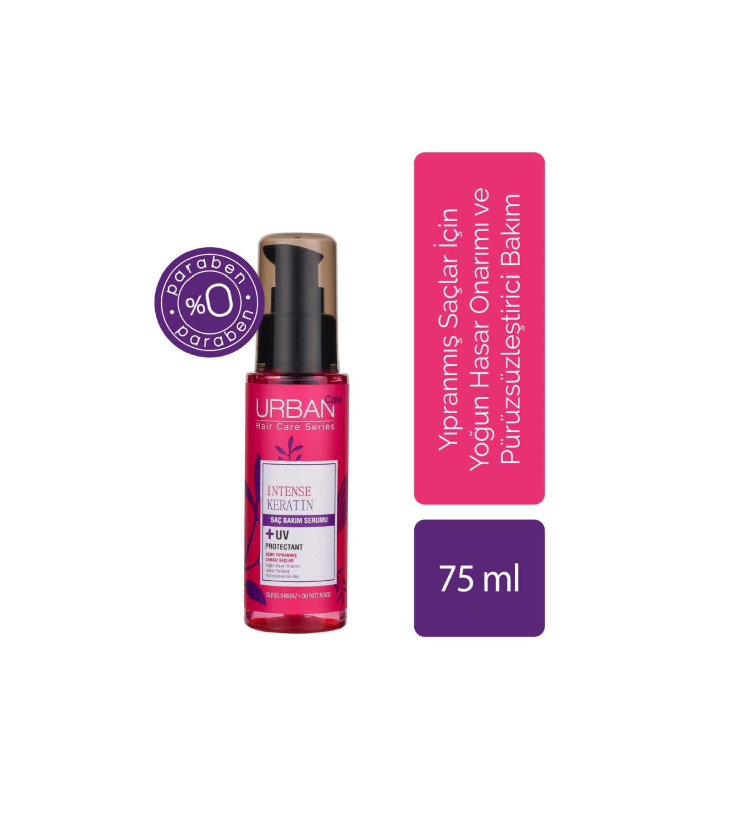 Urban Care Super Intense Keratin Anti Frizz Smoothing Silky Hair Serum 75 Ml.. ..-1120 - Buy Online on GoSupps.com