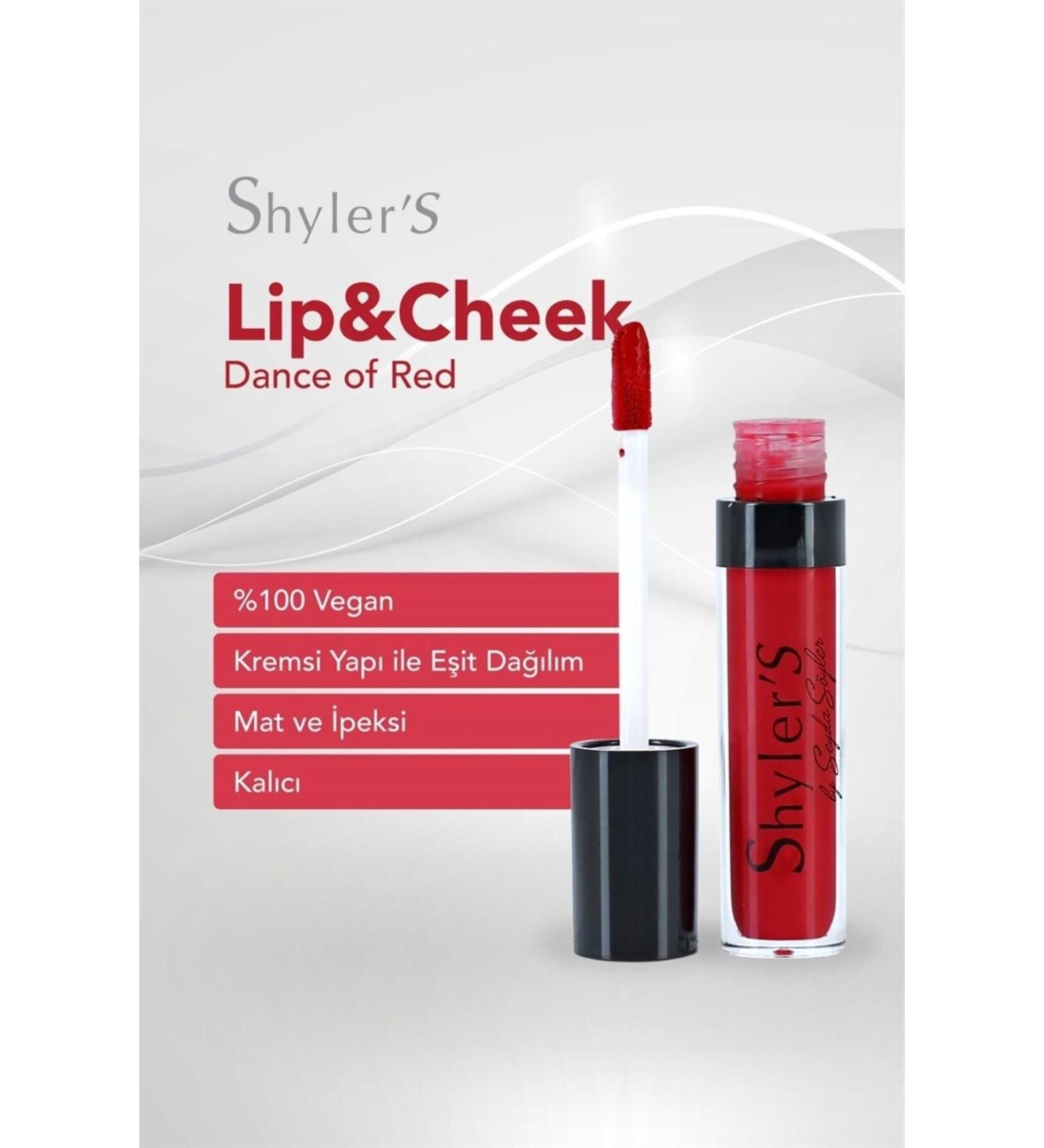 Valentino Liquirosso - Intense Matte Liquid Colorant for Lips and Cheeks 12 hours of comfort 6.5 ml