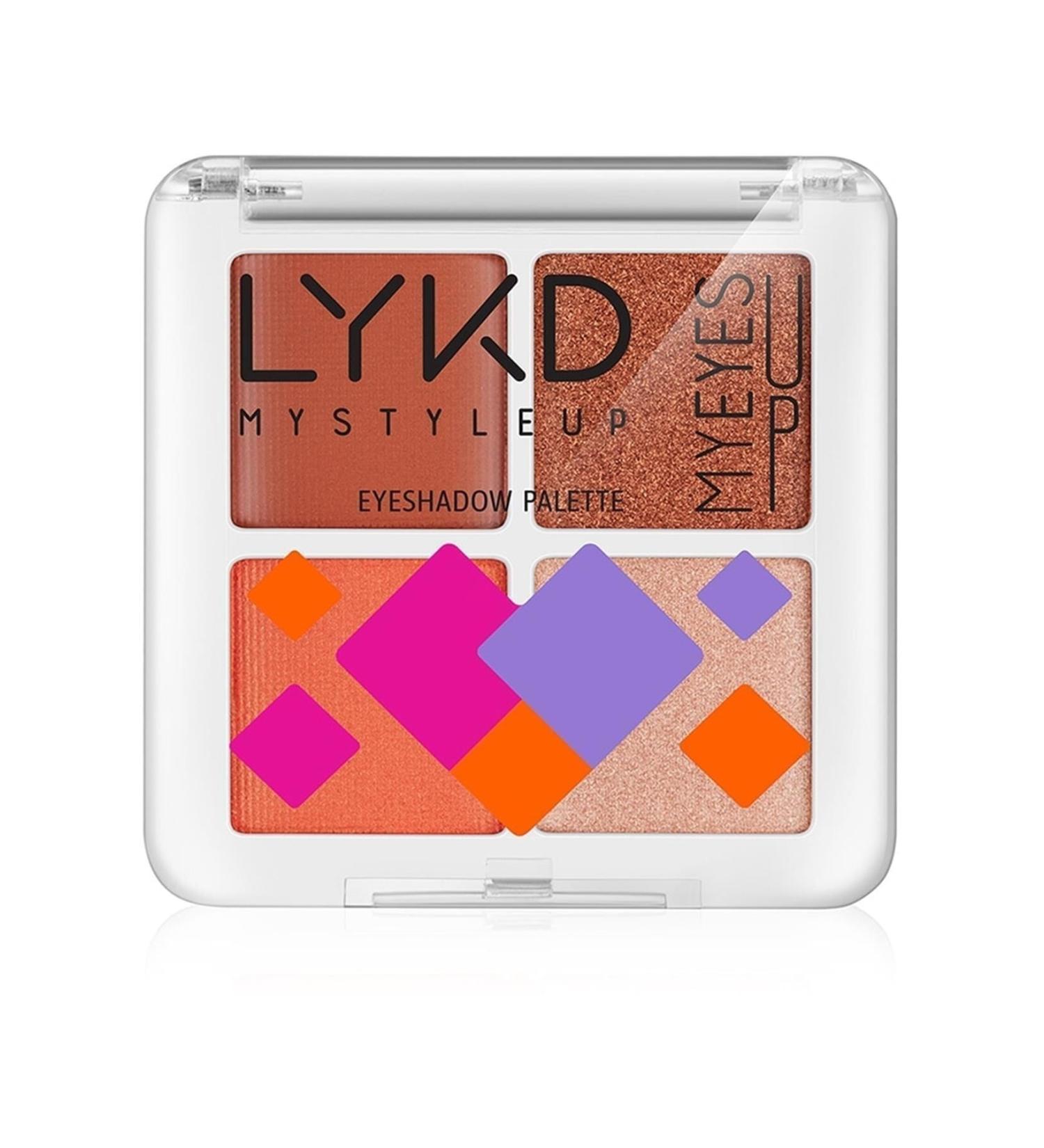 lykd Brand: 4-Pack Eyeshadow Palette 220 Orange Blossom Category: Eyeshadow