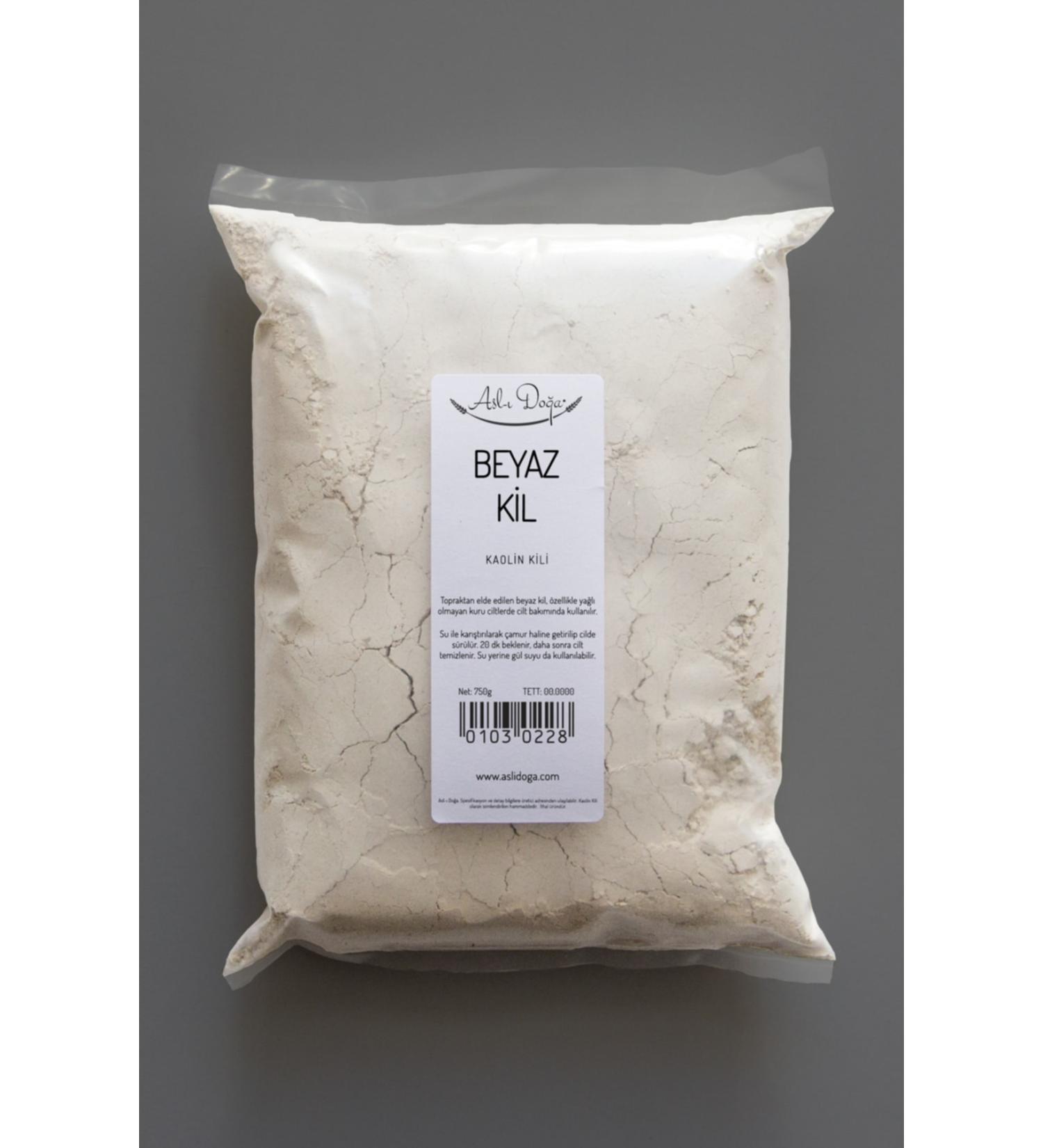 Asl-i Do a White Clay Powder - 750gr - Kaolin Clay -