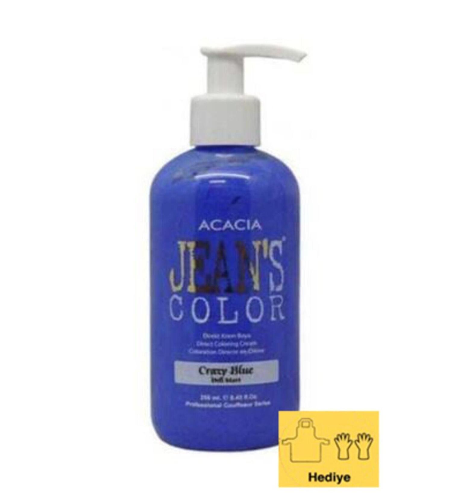 Acacia Jeans Color Crazy Blue Balayage Hair Dye