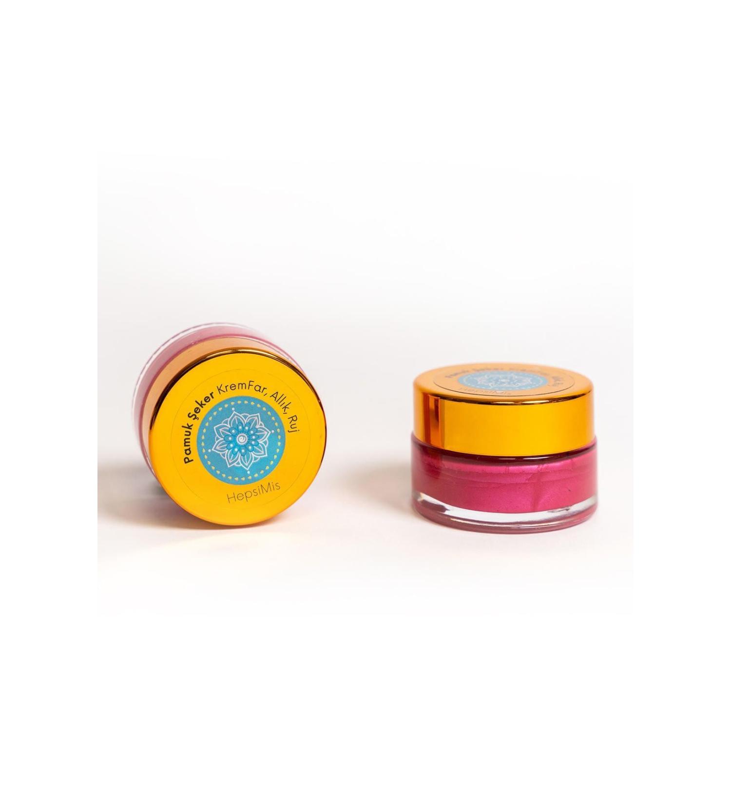 HepsiMis Cotton Candy Cream Eyeshadow/Blush/Lipstick 20 Gr