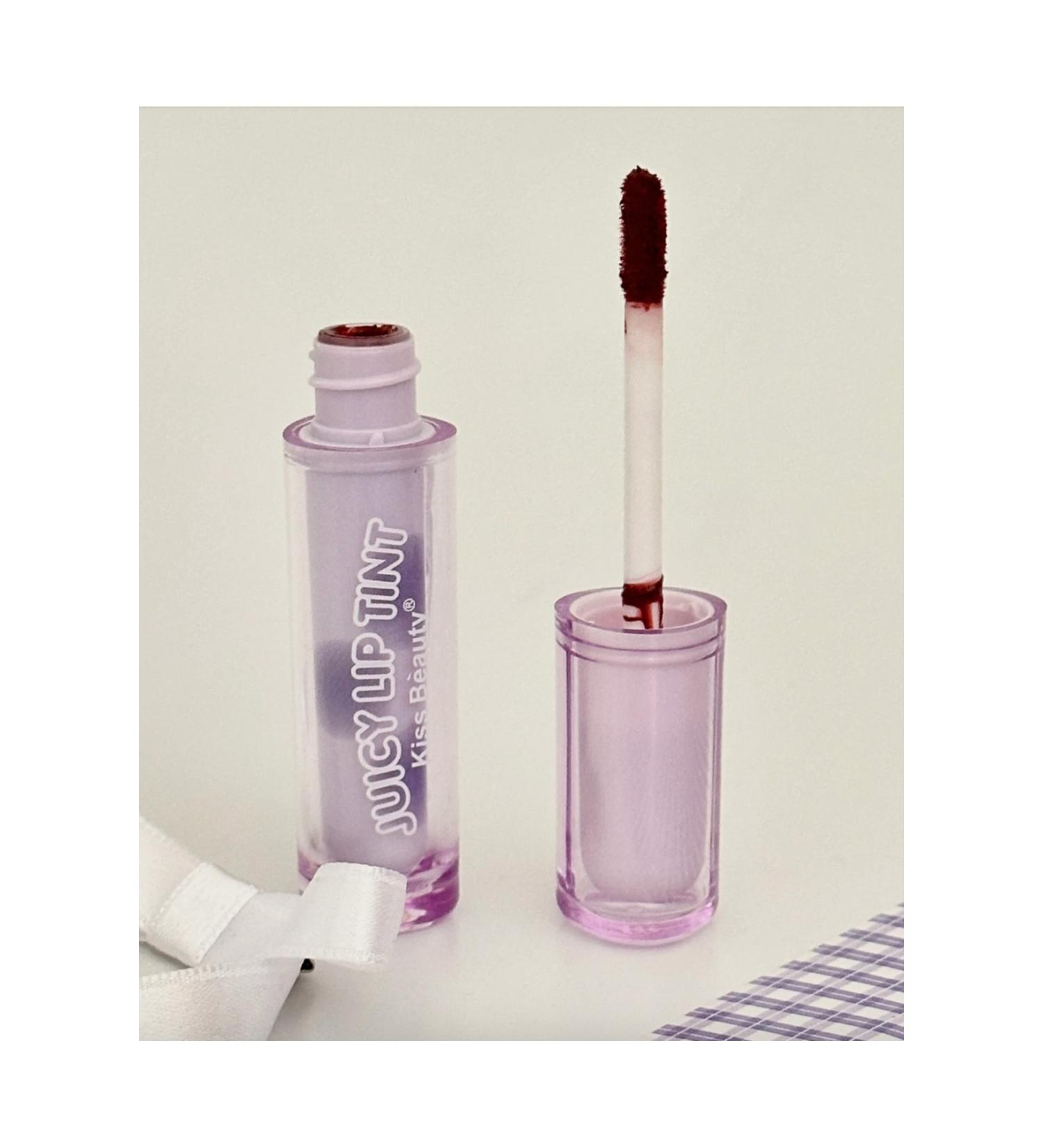 Kiss Beauty Jicy lip tint long lasting lip gloss mirror lip glaze 5 ml