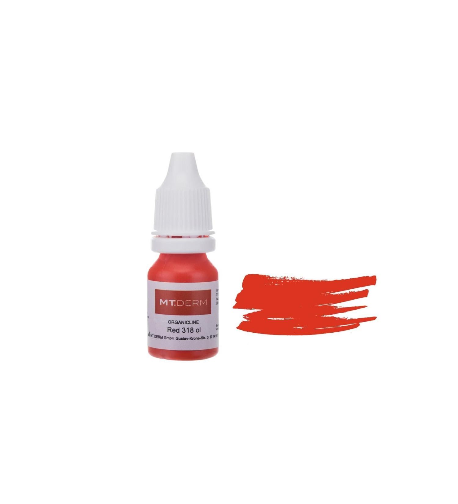 mt derm Permanent Makeup Dye/red318