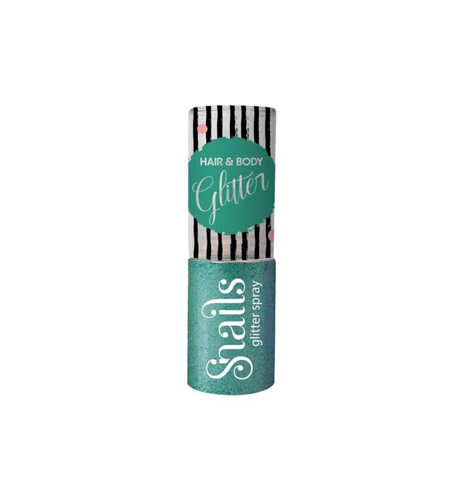 Snails Hair and Body Glitter - Turquoise