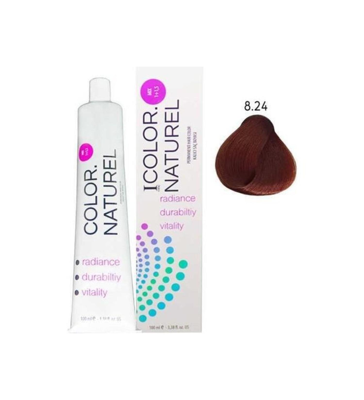 Leoni Hair Dye No 8.34 Light Shimmering Chocolate Brown