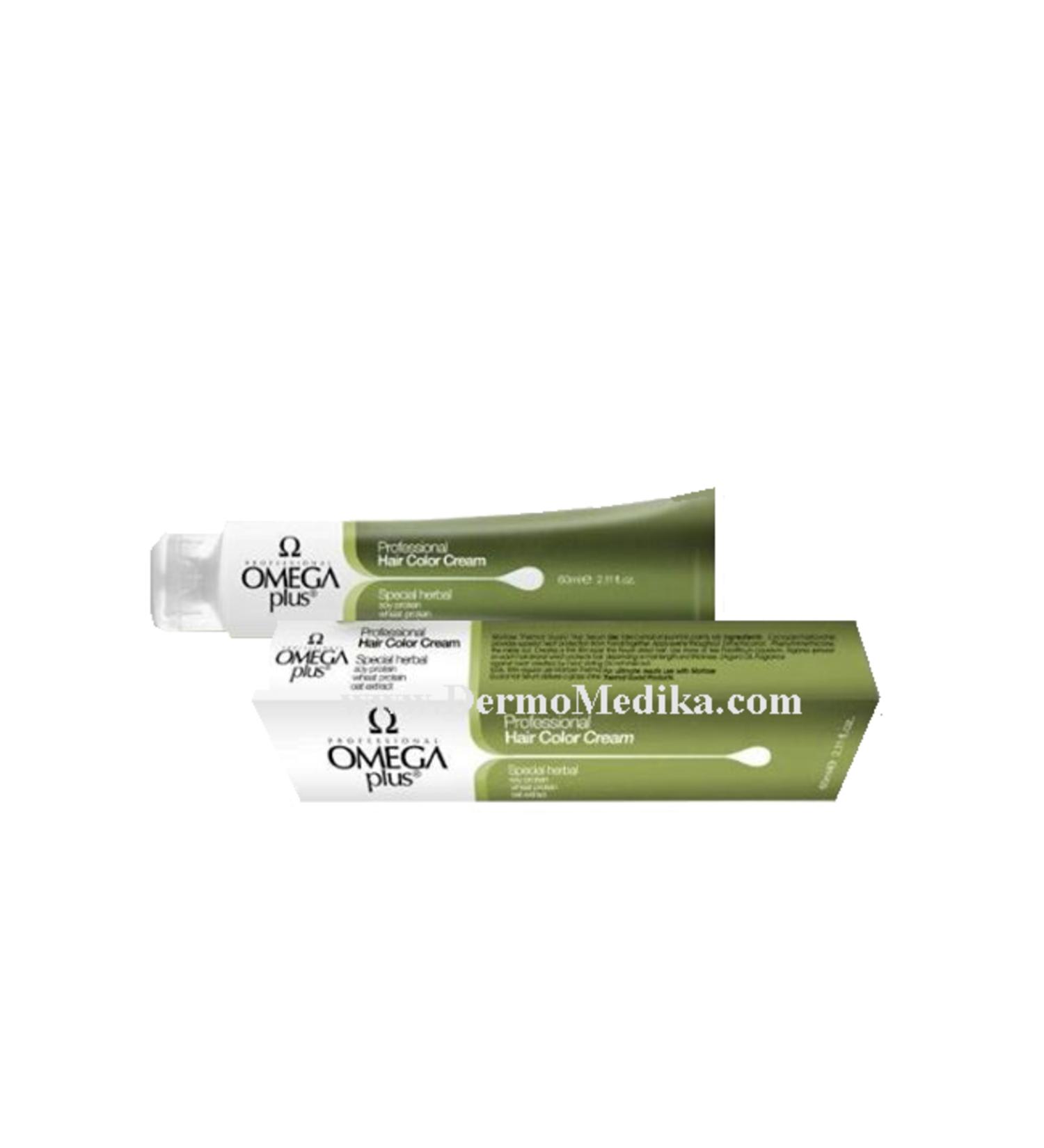 Omega Plus Color Professional Hair Color Cream 60 ml 6/11 Intense Ash Dark Blonde