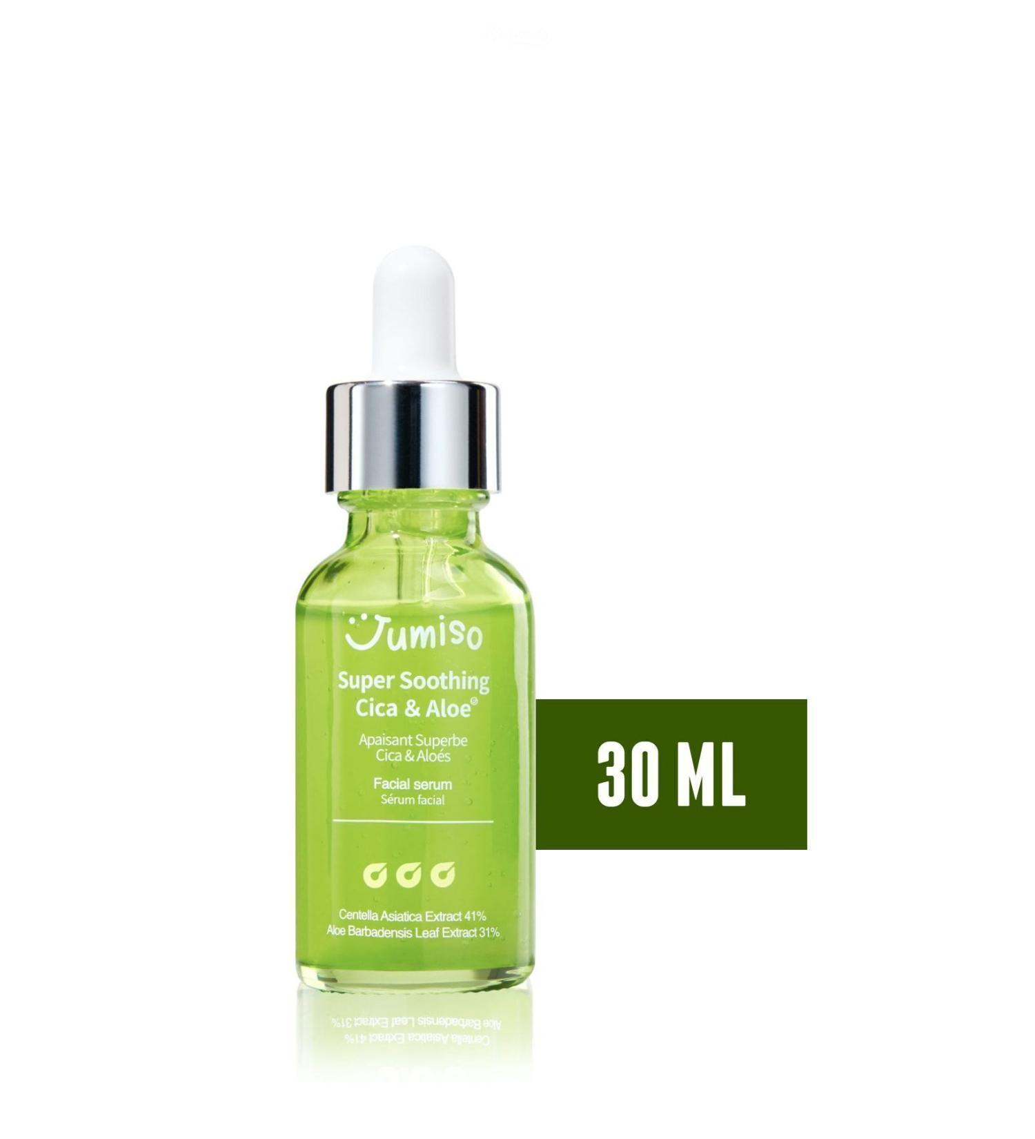 Jumiso Super Soothing Cica Aloe Serum (KORENDY) Calming Cica And Aloe Serum 30ml - Buy Online on GoSupps.com