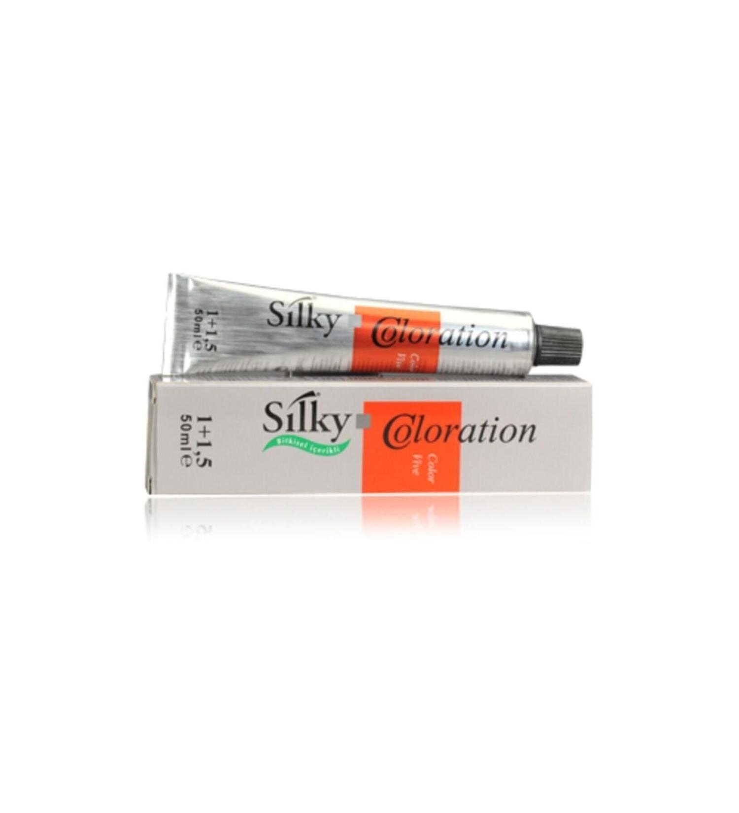 Silky Hair Dye 9.0 Intense Light Blonde 1+1.5 50 Ml