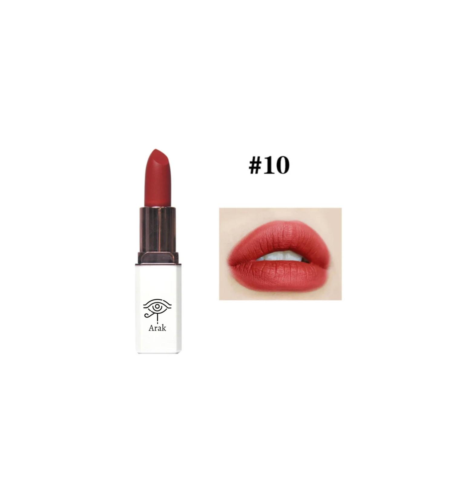 arak cosmetics Arak Creamy Red Lipstick 10