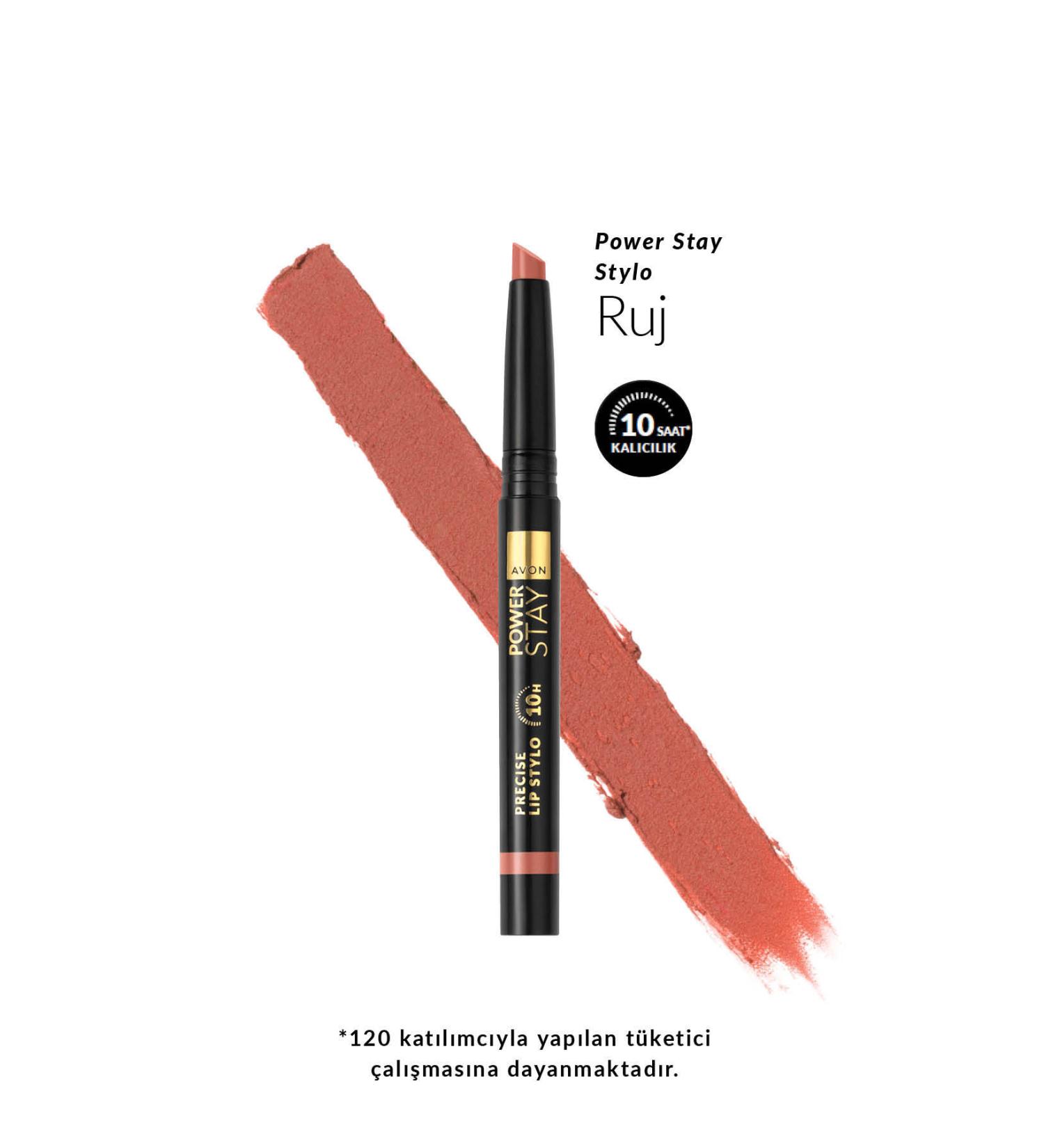 Avon Power Stay Stylo Lipstick-coral Queen - Buy Online on GoSupps.com