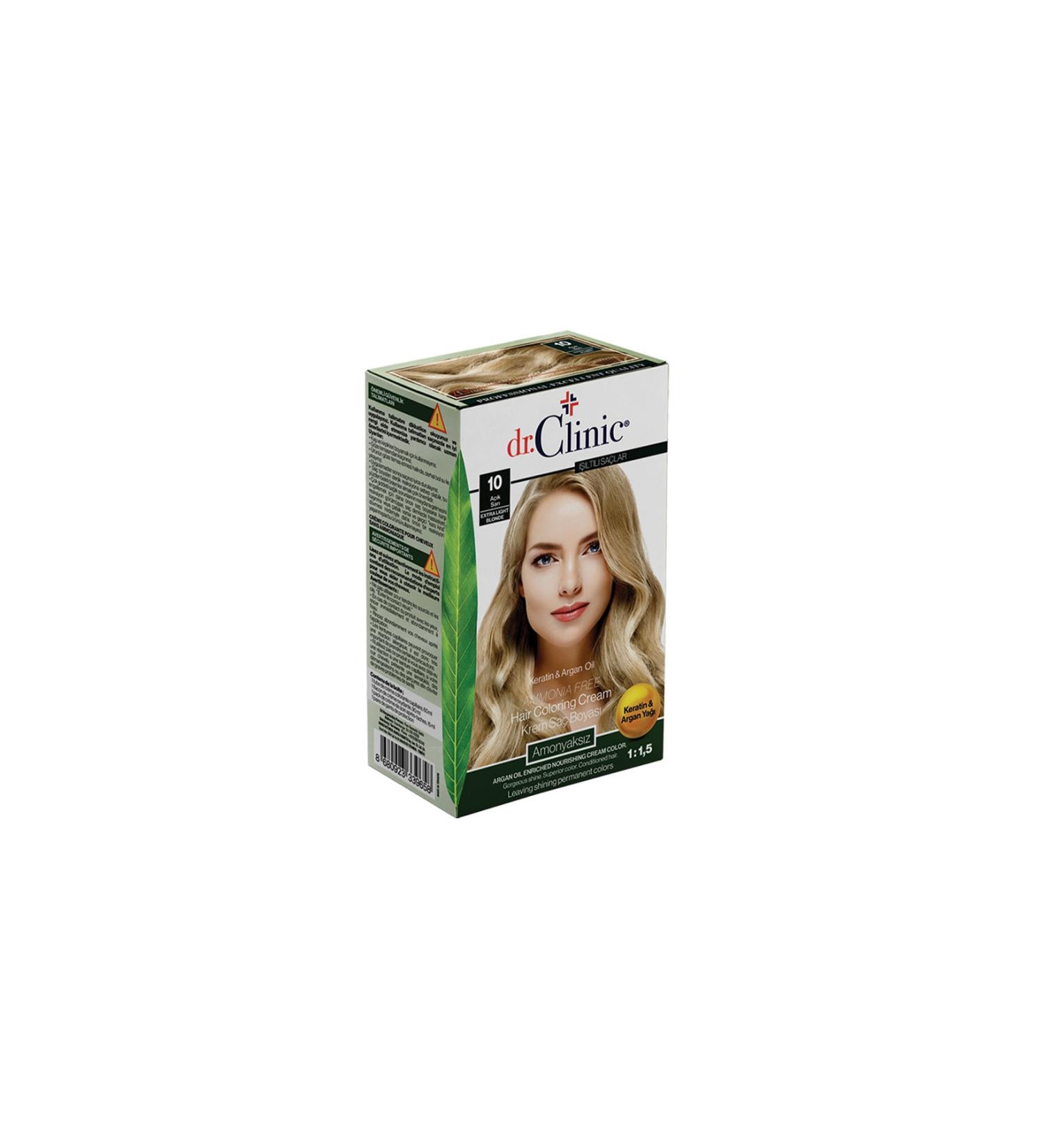 Dr.Balcini Hair Dye Ammonia-Free 10 Light Blonde