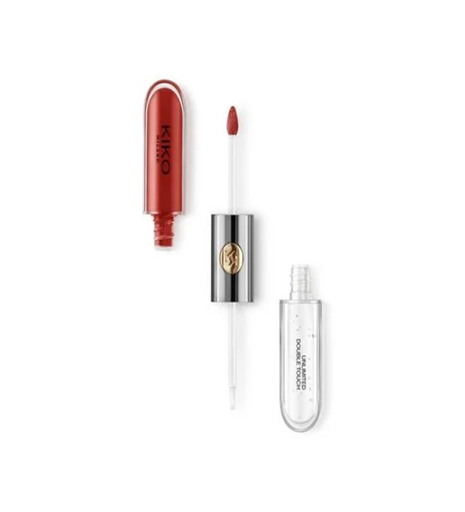 kiko milano Unlimited Double Touch & 12 Hour Effective Long Lasting Shiny Ultra Intense and Shiny Lipstick - Buy Online on GoSupps.com