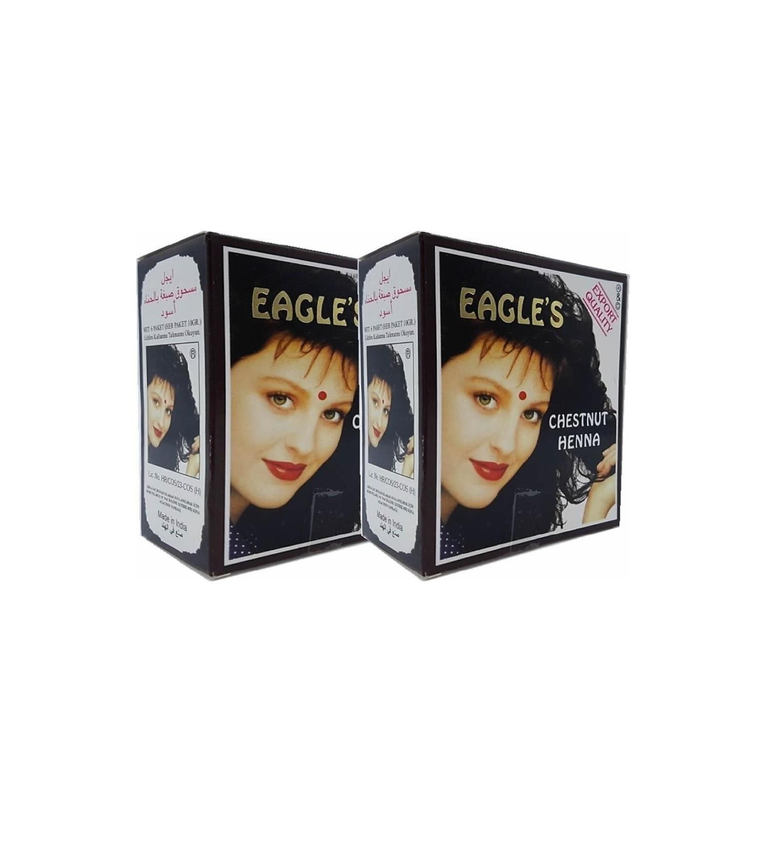 Eagles Eagle's Indian Henna Chestnut 6 Piece Box 2 Pieces
