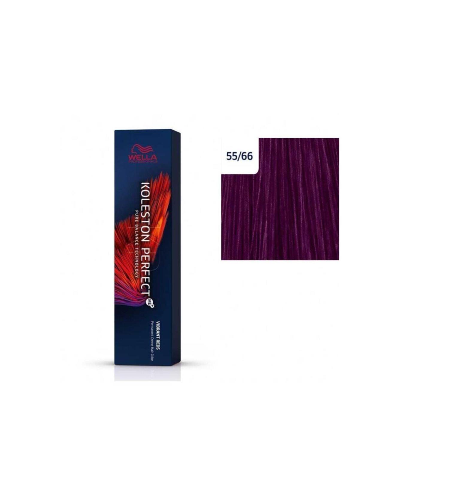 Wella Koleston Perfect Me+ Vibrant Reds 55/66 Intense Dark Red 60ml KeyProduct1184