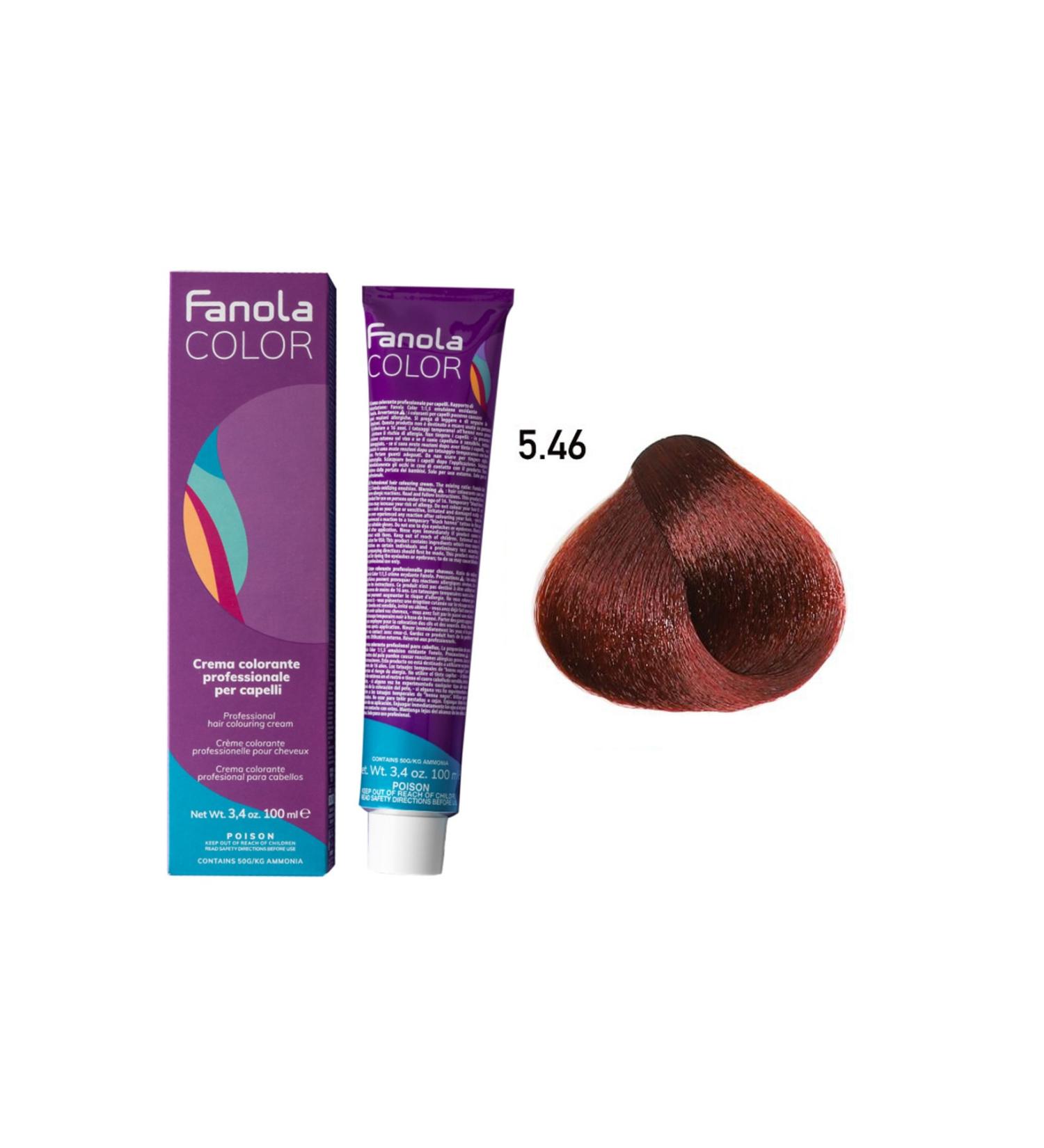 Fanola Color 100 ml Lightcopper Red Brown 5.46