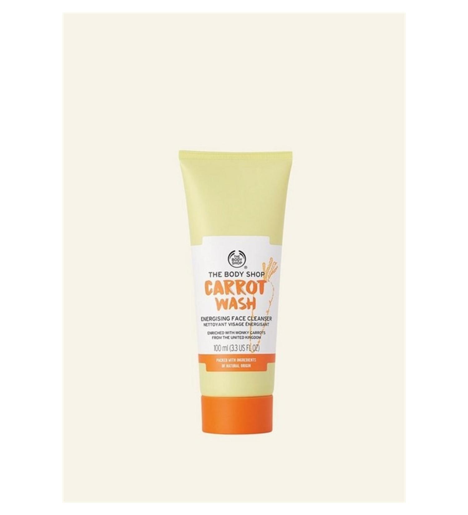 THE BODY SHOP Carrot Energizing Face Wash Gel 100ml - Buy Online on GoSupps.com