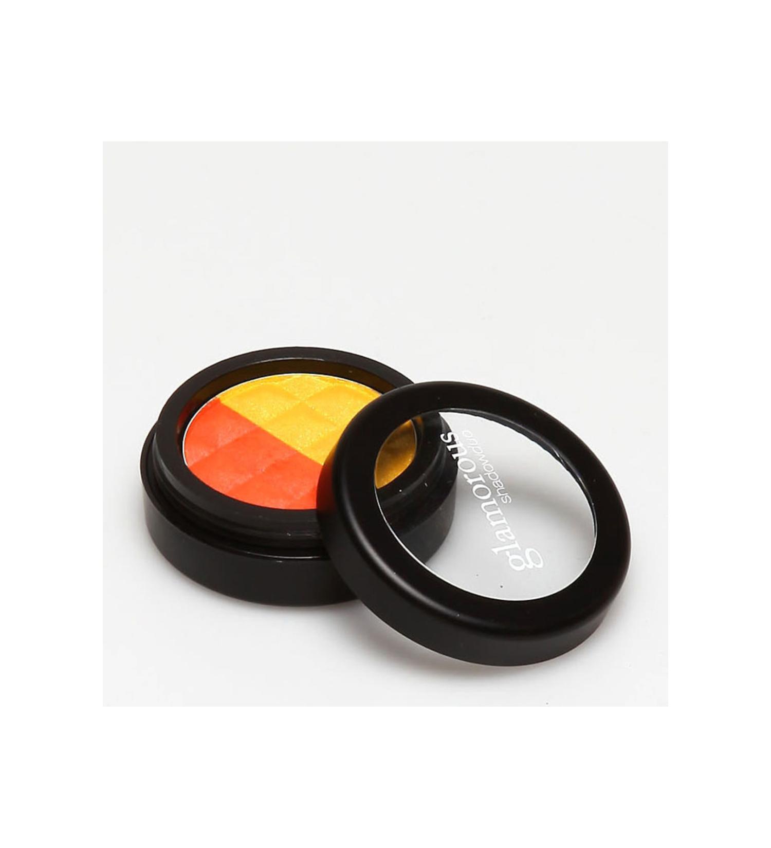 LA SPLASH GLAMOROUS SHADOW DUO EYESHADOW -19114 ORANGE YELLOW