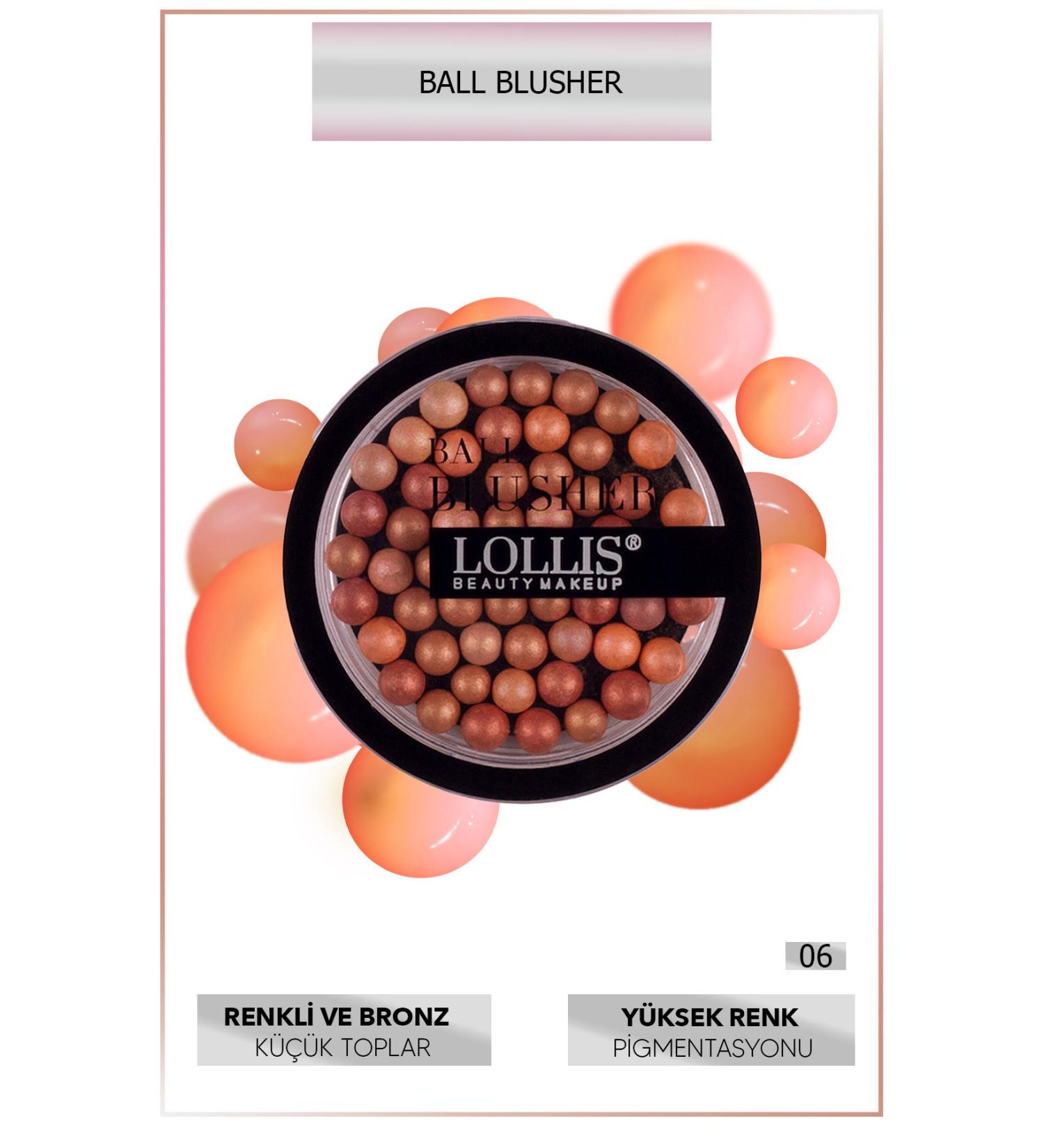 Lollis Ball Blusher 06 / Ball Blush 06 - Buy Online on GoSupps.com