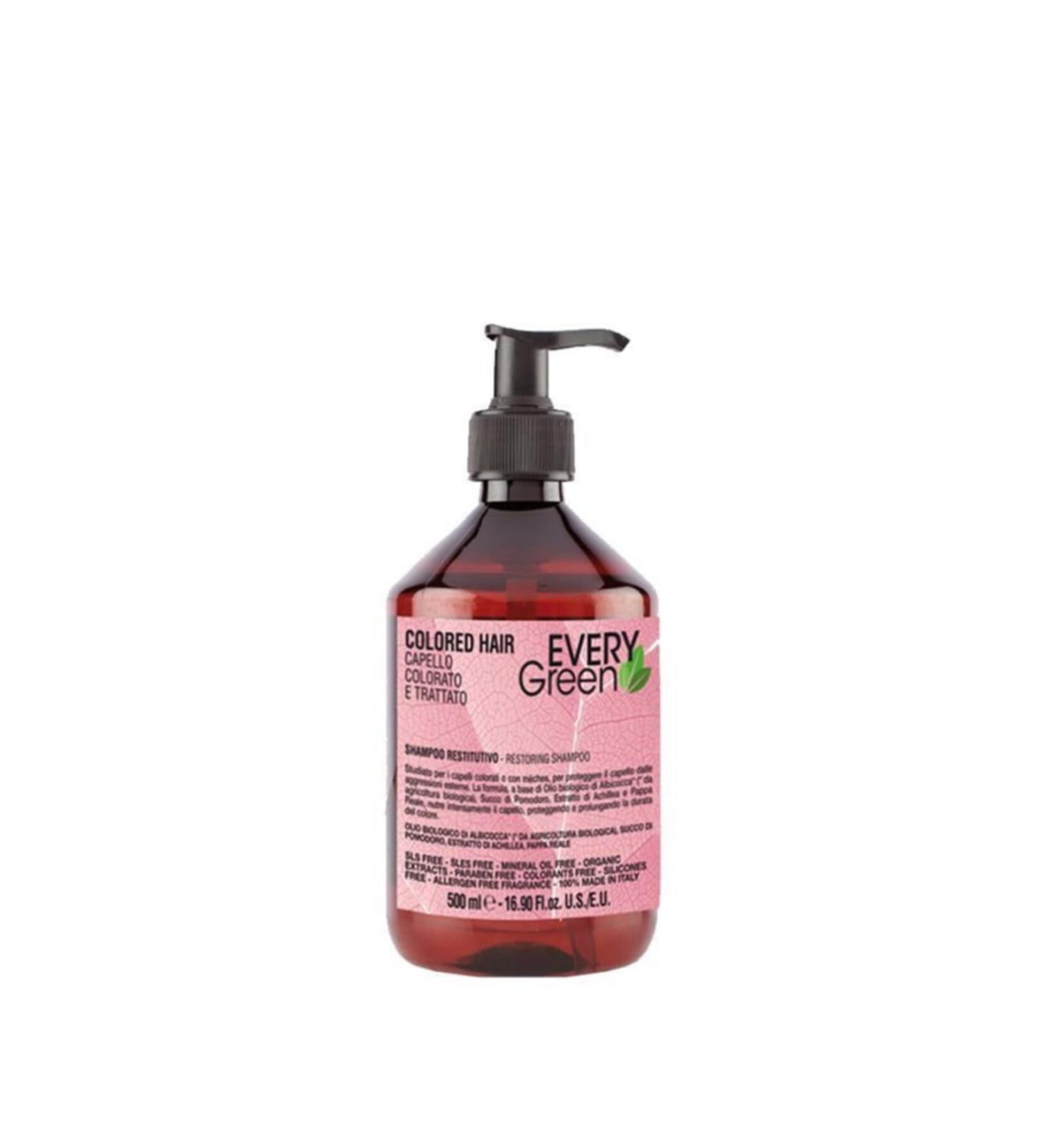 EveryGreen Colored Hair Color Protecting Shampoo 500 ml