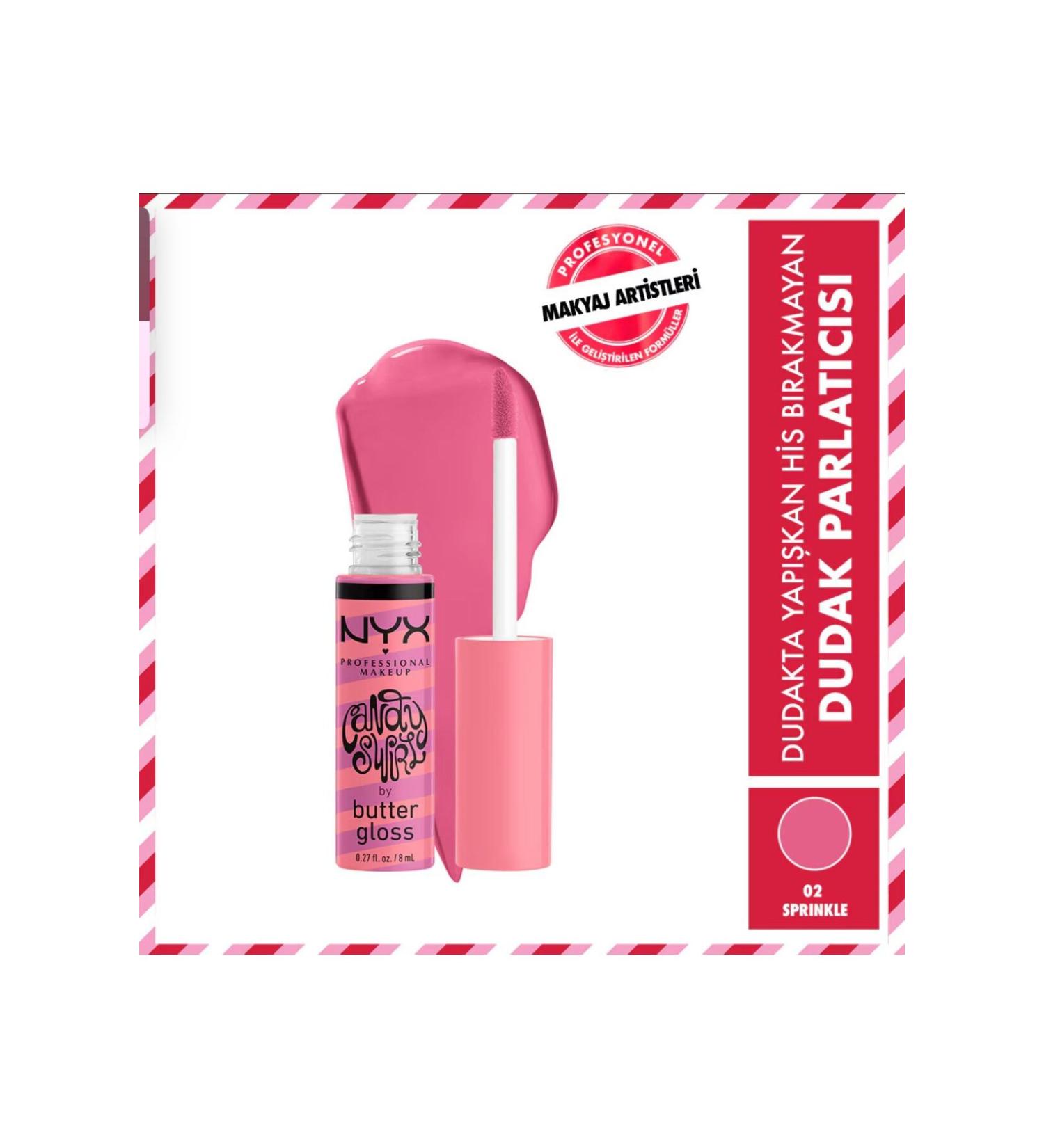 NYX Candy Swirl Lip Gloss - Sprinkle