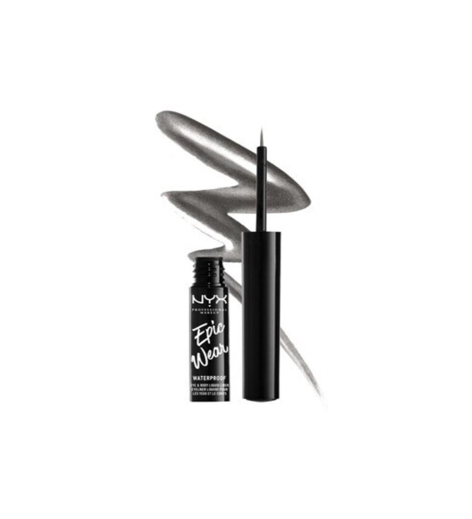 NYX Professional Makeup Epic Wear Metallic Liquid Eyeliner Gunmetal
