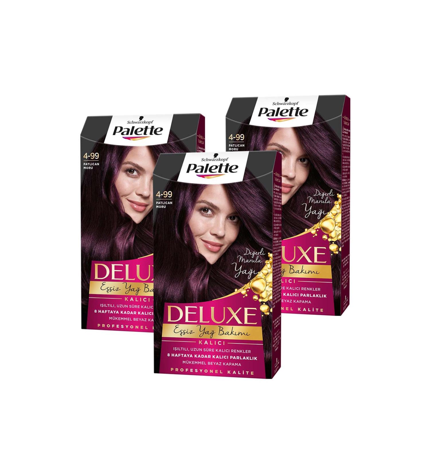 Palette 4-99 Eggplant Purple X 3 Packs