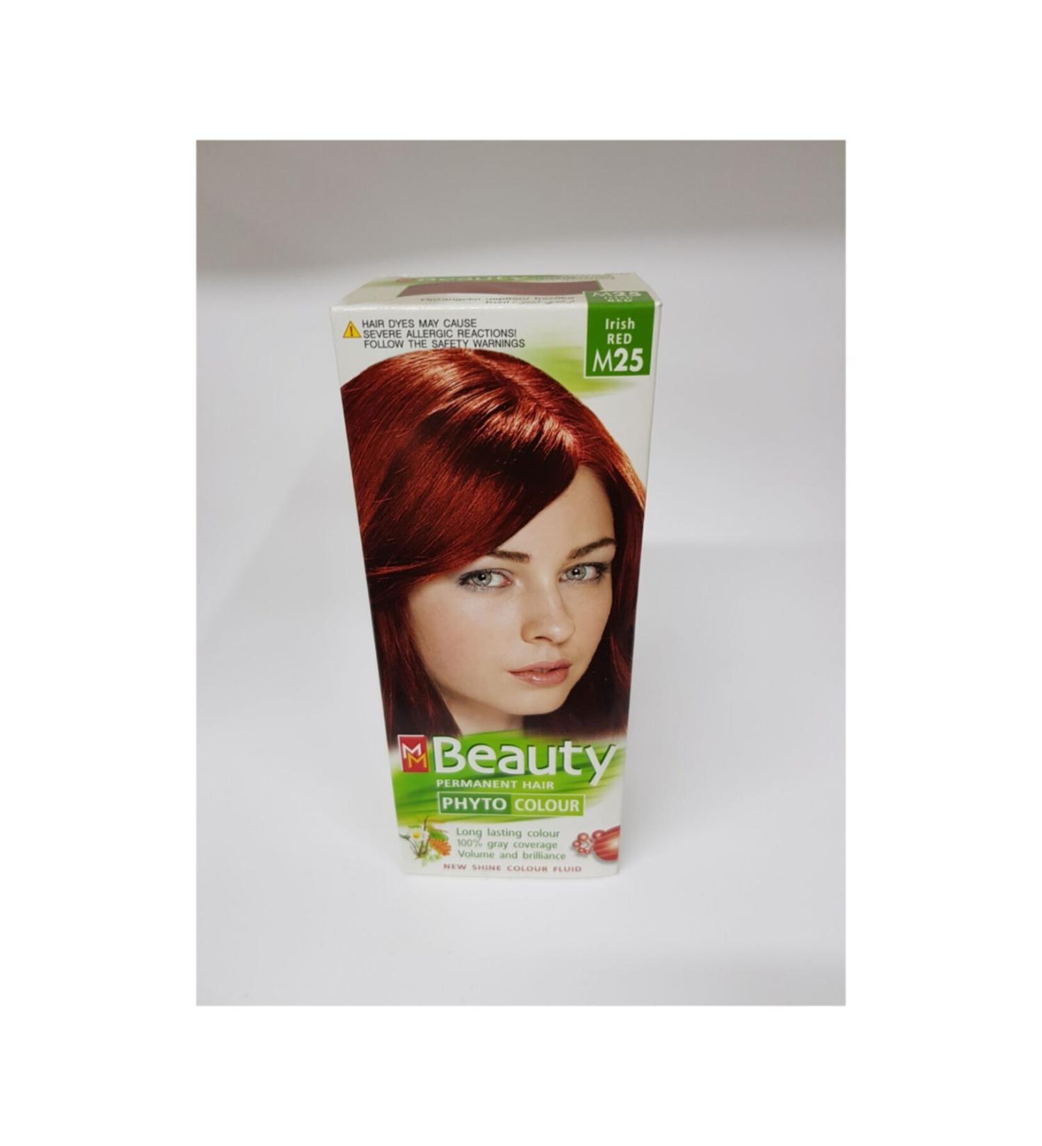 MM Beauty Herbal Hair Dye Red M25