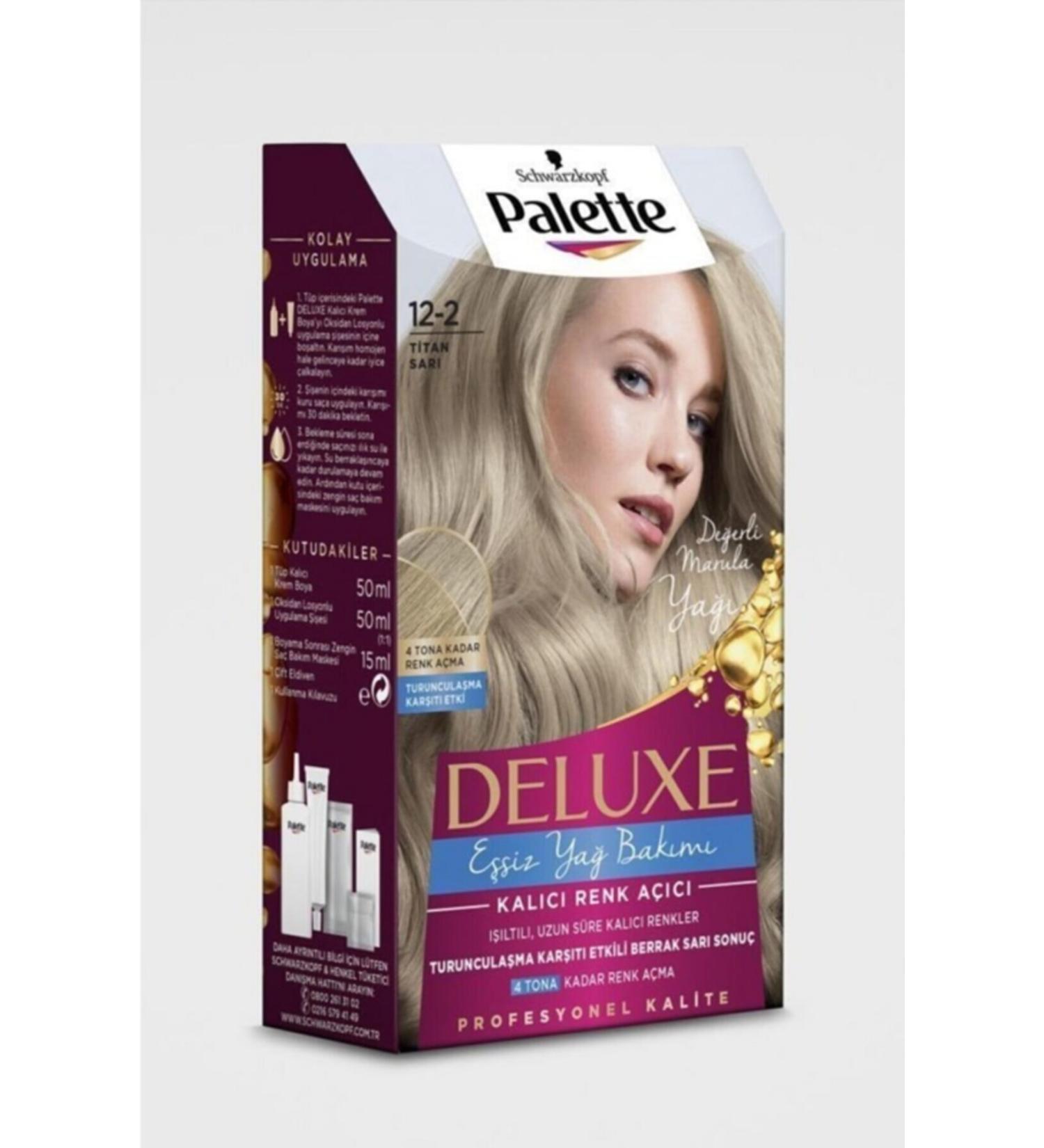 Schwarzkopf Palette Deluxe 12-2 Titan Yellow