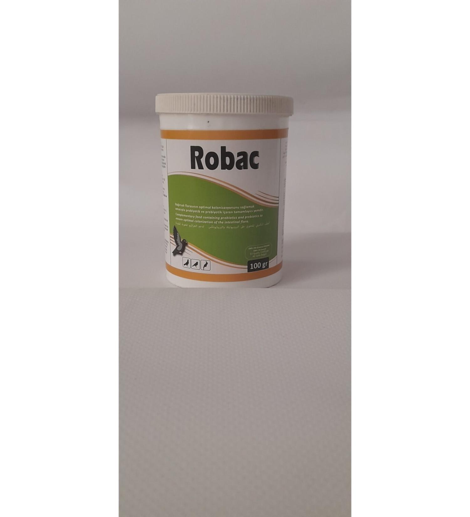 Royal la Robac 100 Gr. Probiotic and Prebiotic for Pigeons and Cage Birds