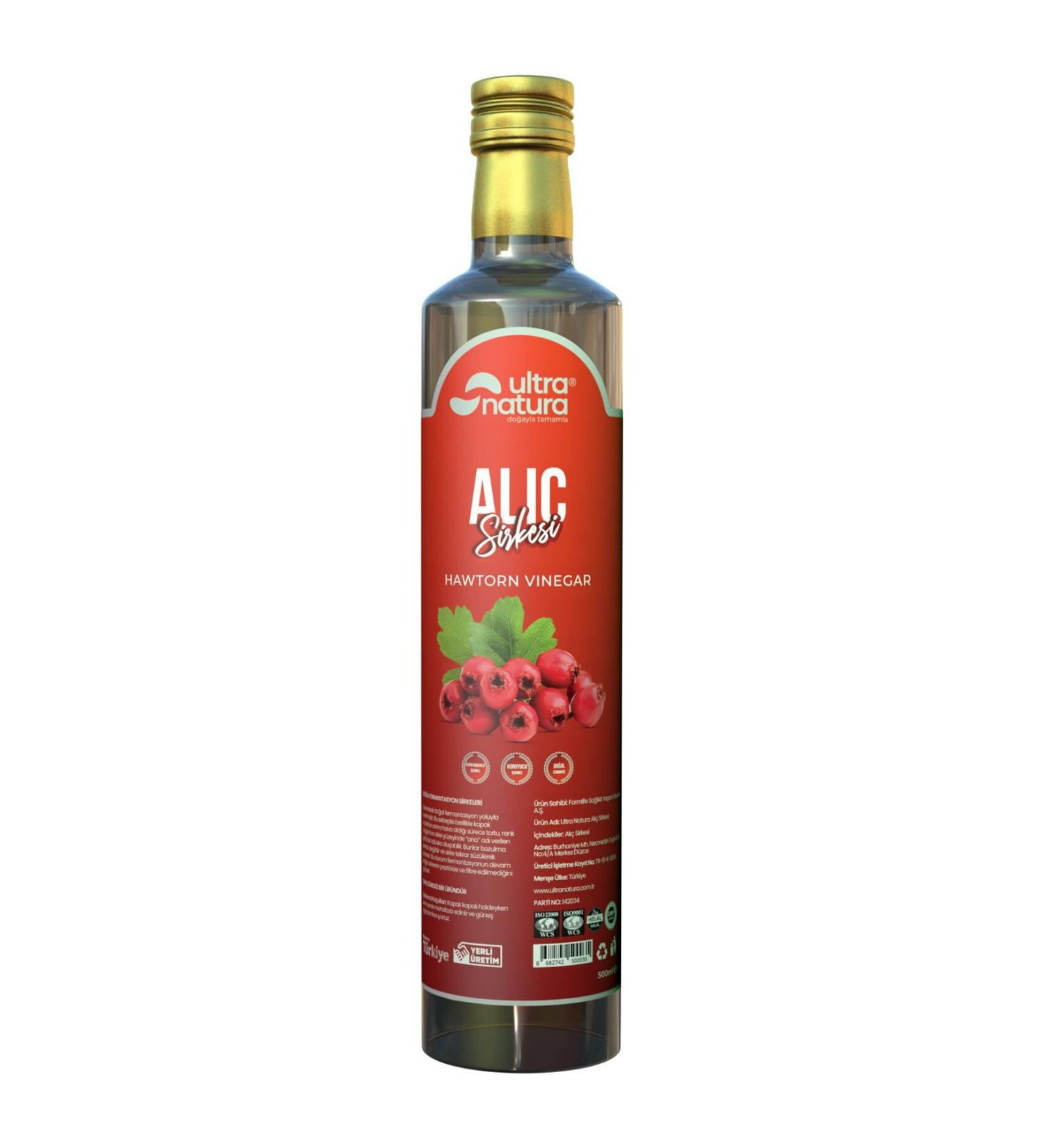 ultranatura Hawthorn Vinegar - 500ml