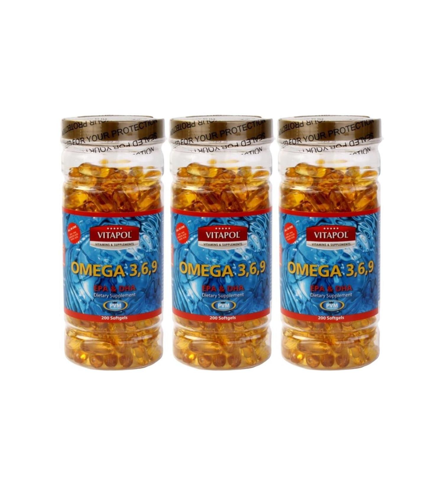 Vitapol Omega 3.6.9 Fish Oil 3x200 Softgel