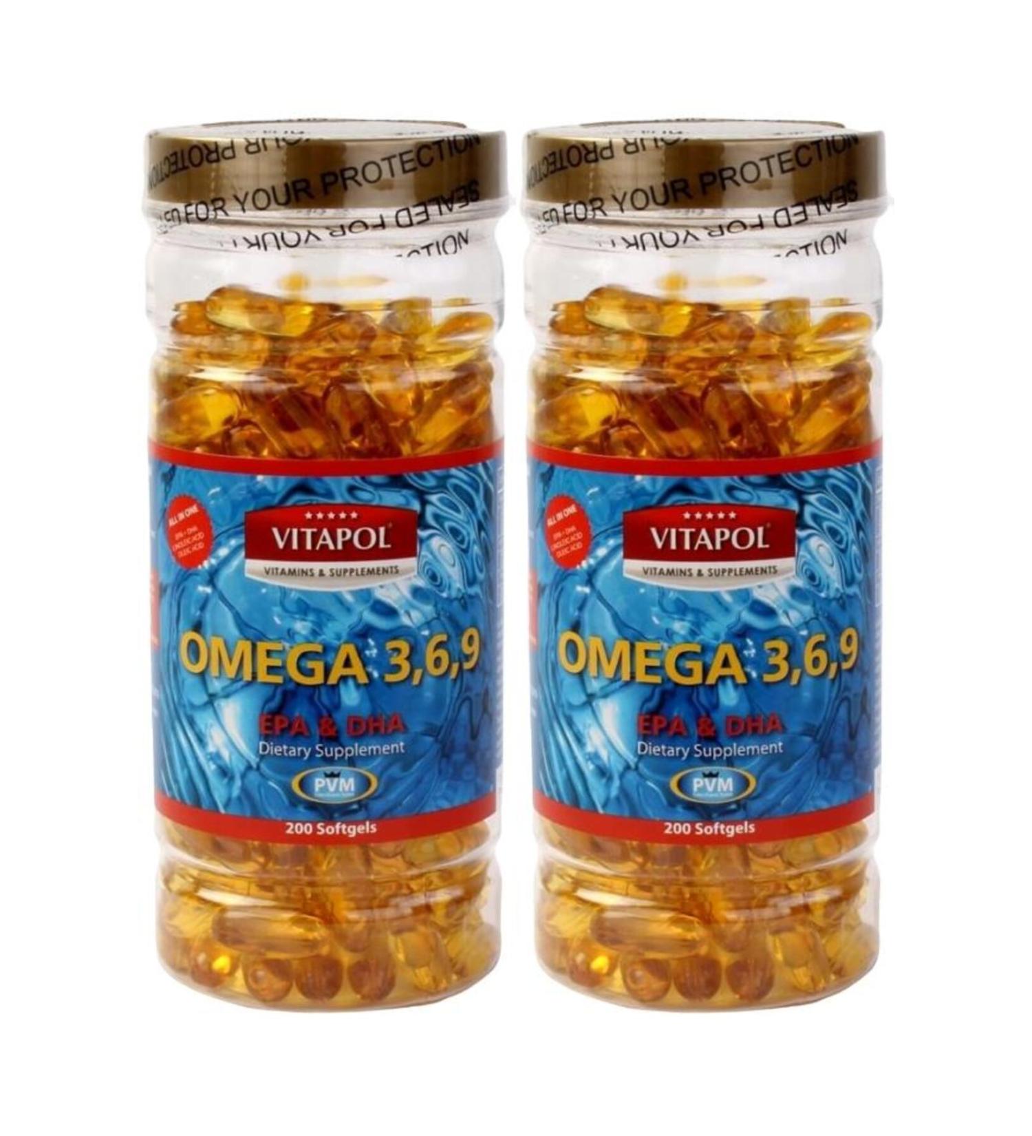 Vitapol Omega 3.6.9 Fish Oil 2x200 Softgel