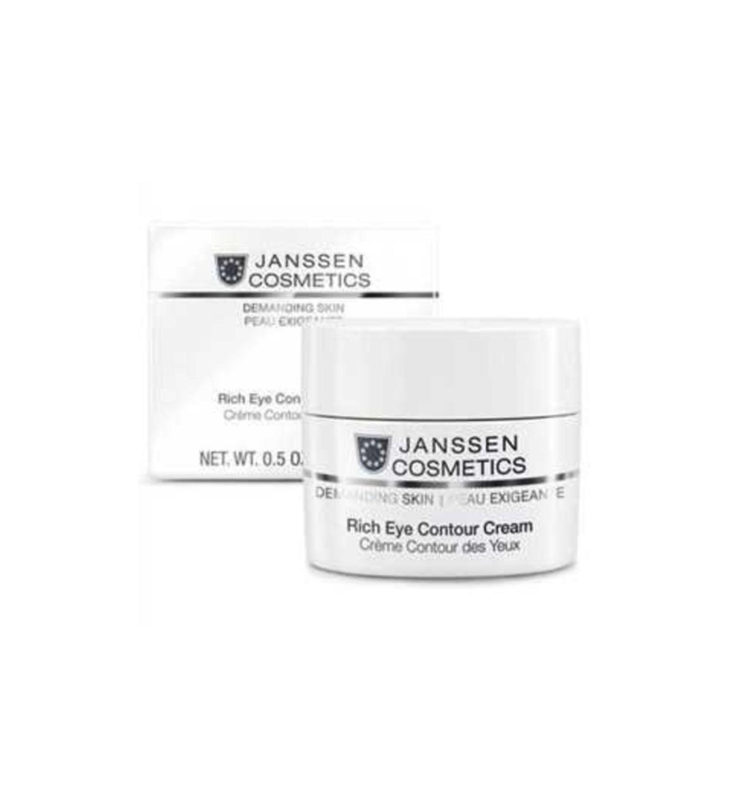 Janssen Cosmetics Cosmetics Demanding Skin Rich Eye Contour Cream 15 Ml