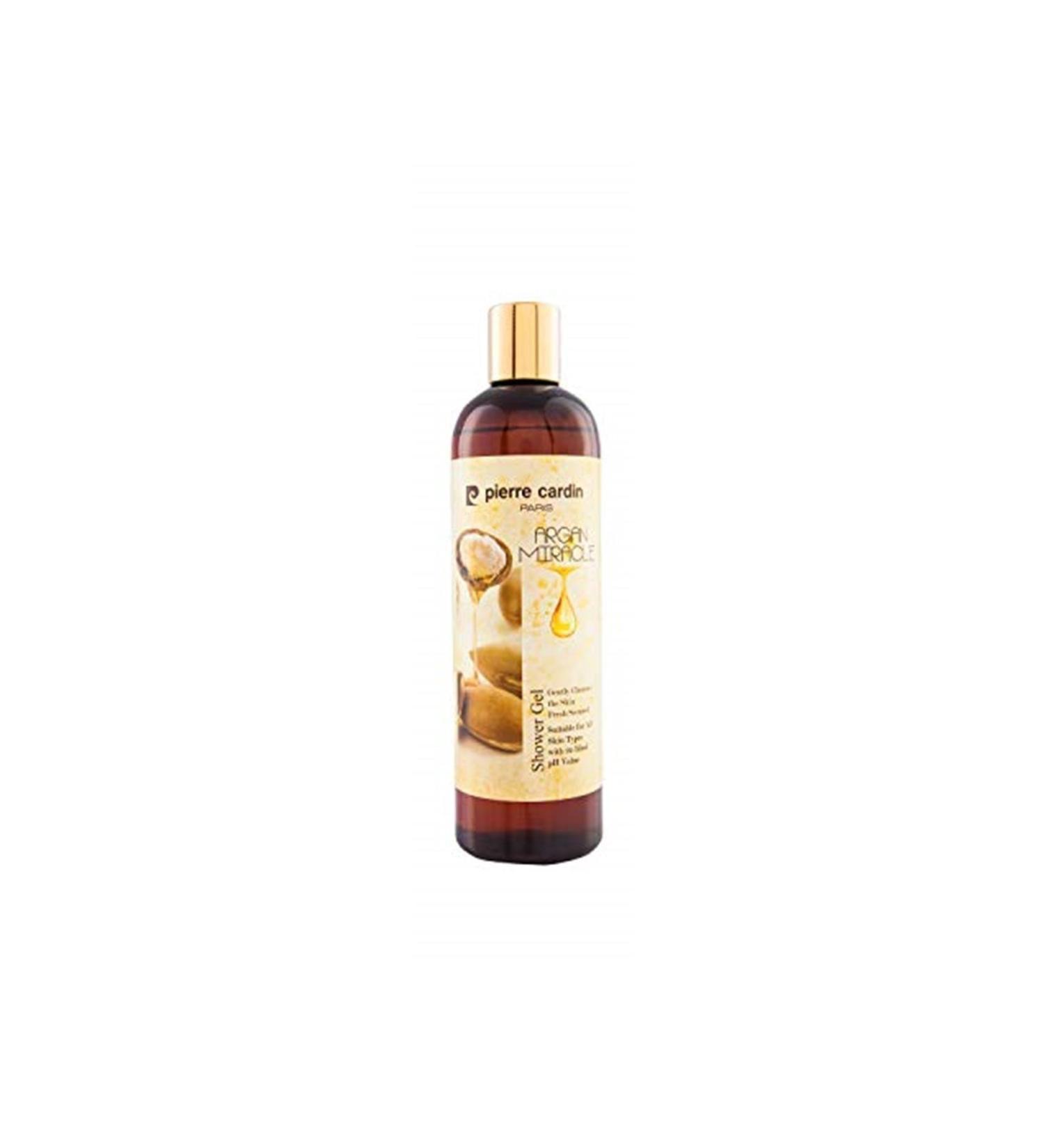 Pierre Cardin Argan Oil Extract Vitamin E Ph Balanced Revitalizing Shower Gel 400 ml 1 Pack