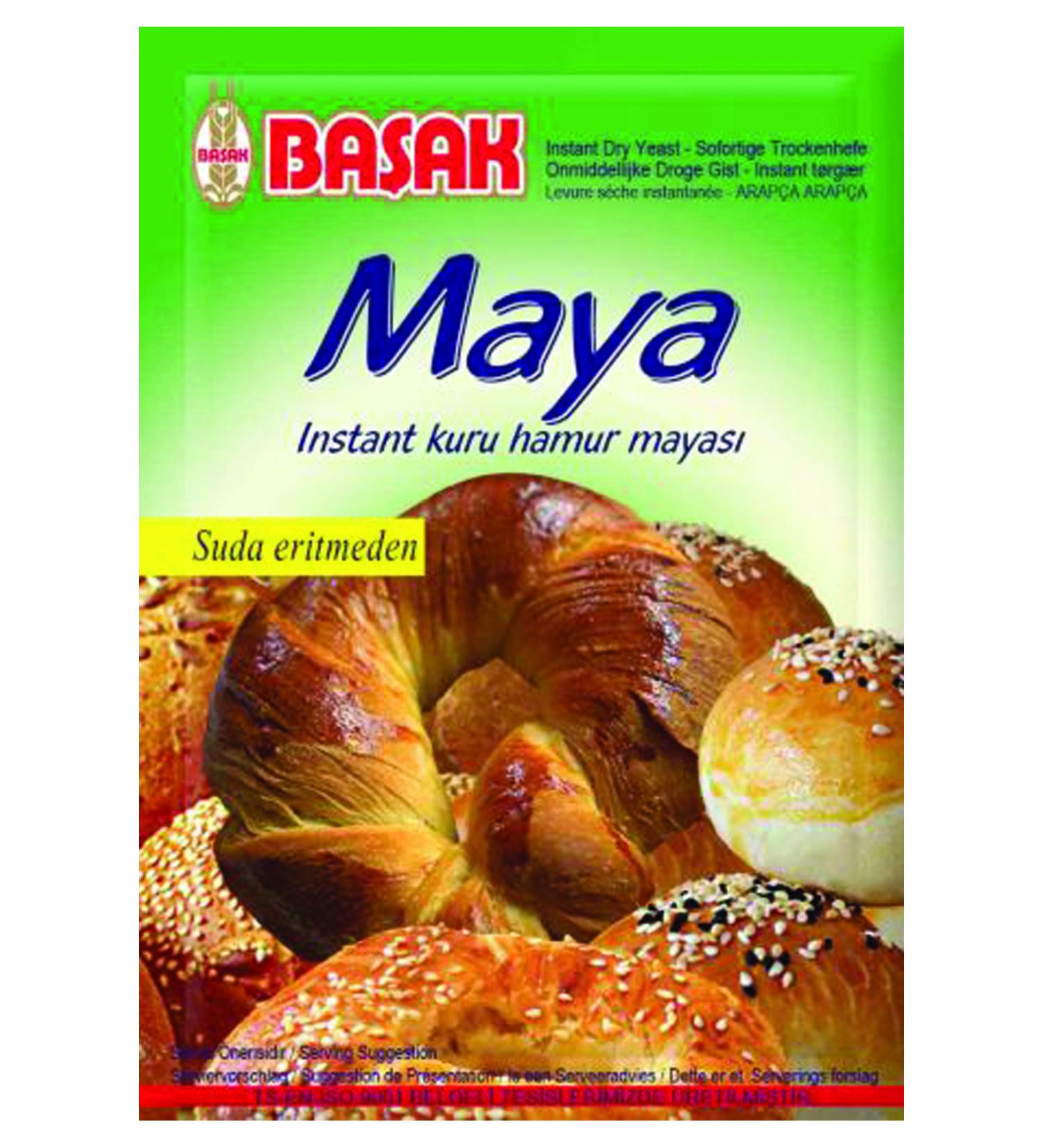 BASAK DRY YEAST-INSTANT -10 Gr.x3 Piecesx12 packages