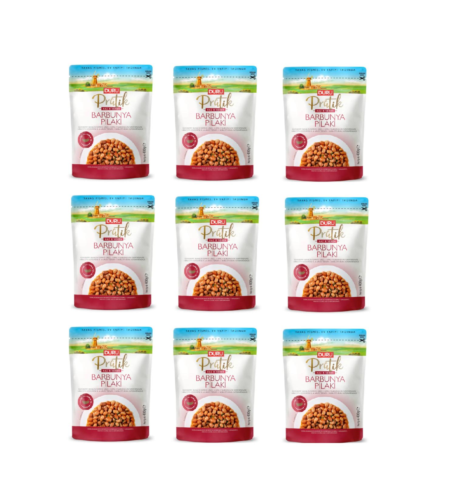 Duru Practical Boiled Rice 400 gr X 9 Pieces