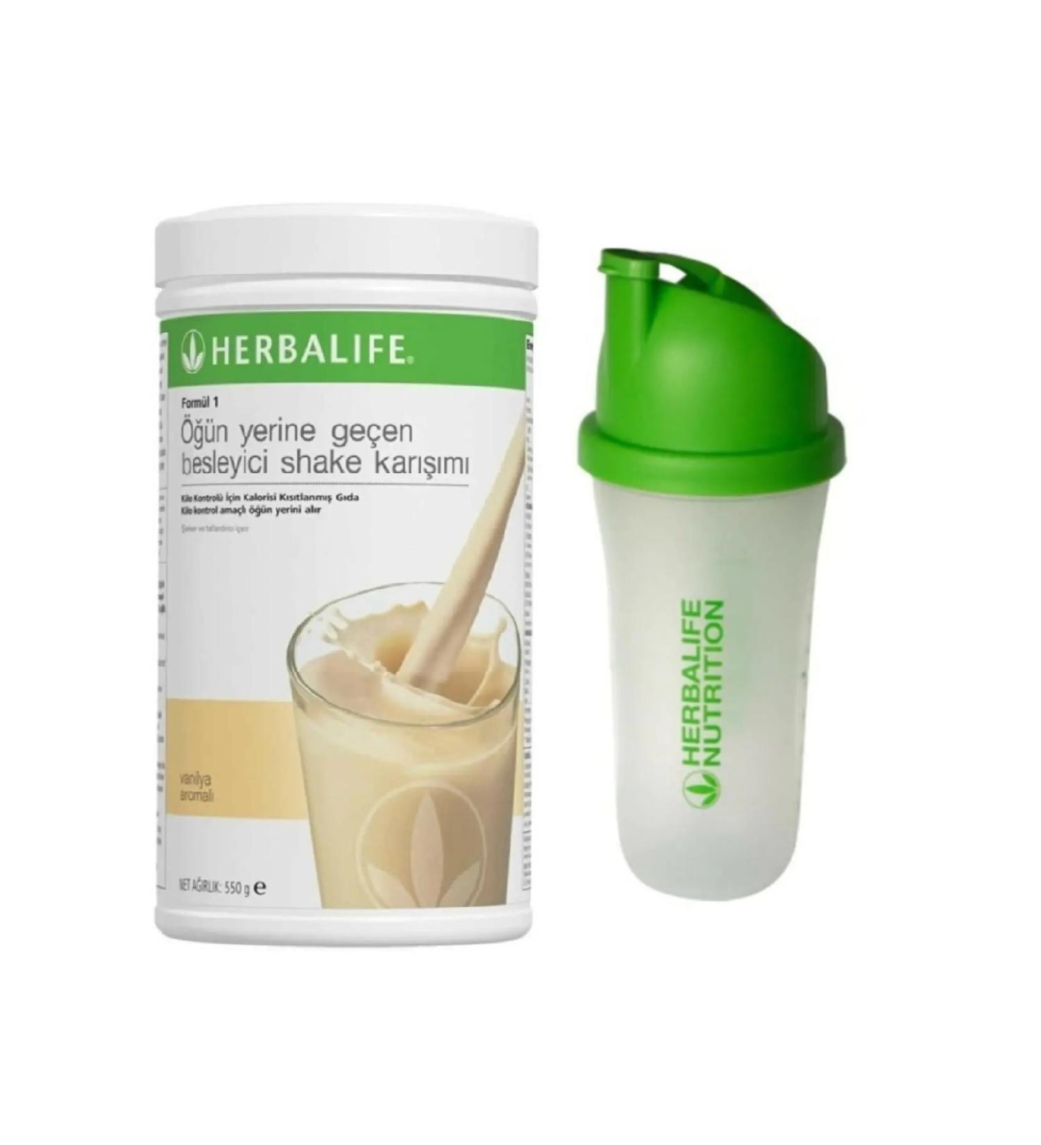 Herbalife Formula 1 Vanilla Shake 500 Gr. +shaker