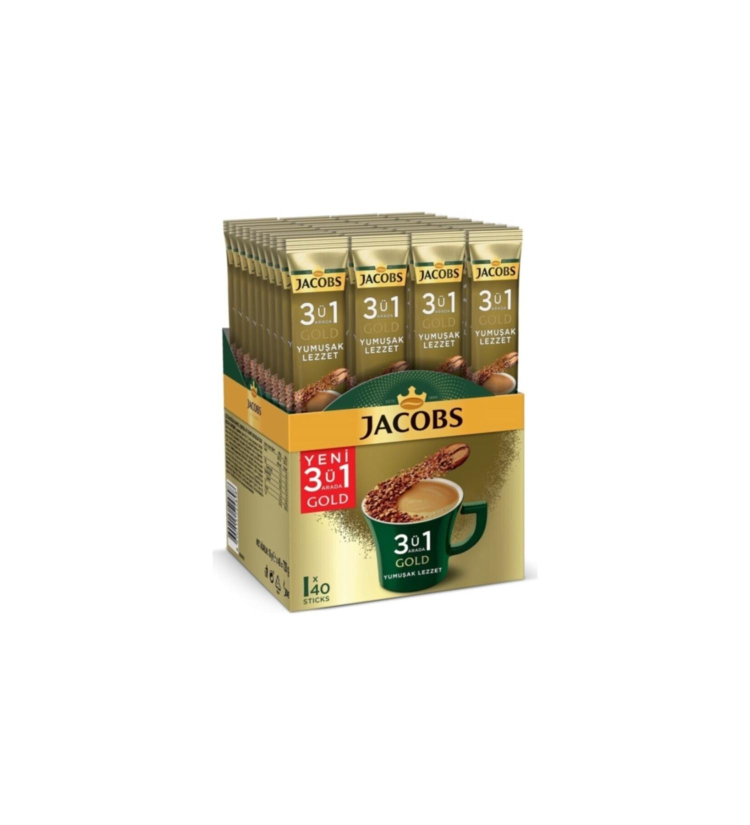 Jacobs 3in1 Brown Gold Soft 40s