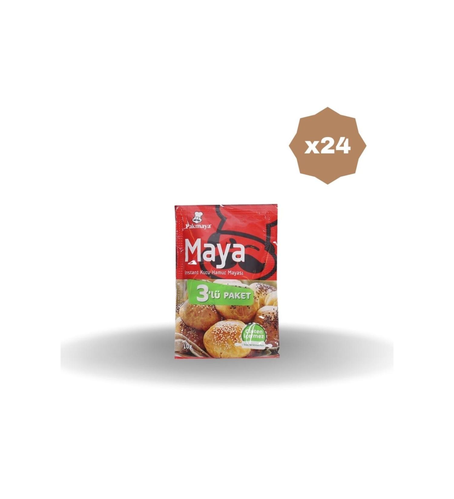 Pakmaya Dry Dough Yeast 100 Gr X 5 Pk 500 Gr