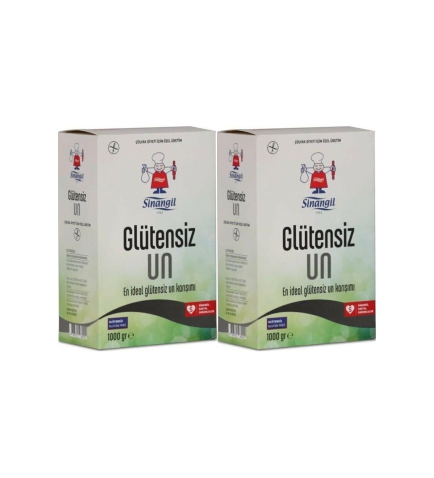 Sinangil Gluten Free Flour 1000 gr 2 Packs