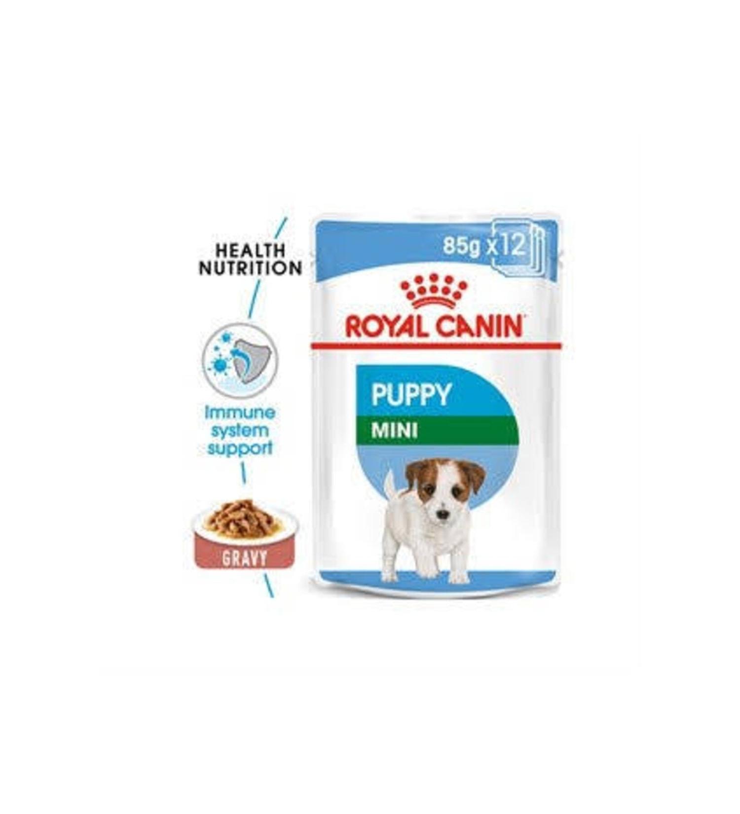 TRIPET Royal Canin Mini Puppy Wet Food Pouch 85 Gr 12x85g